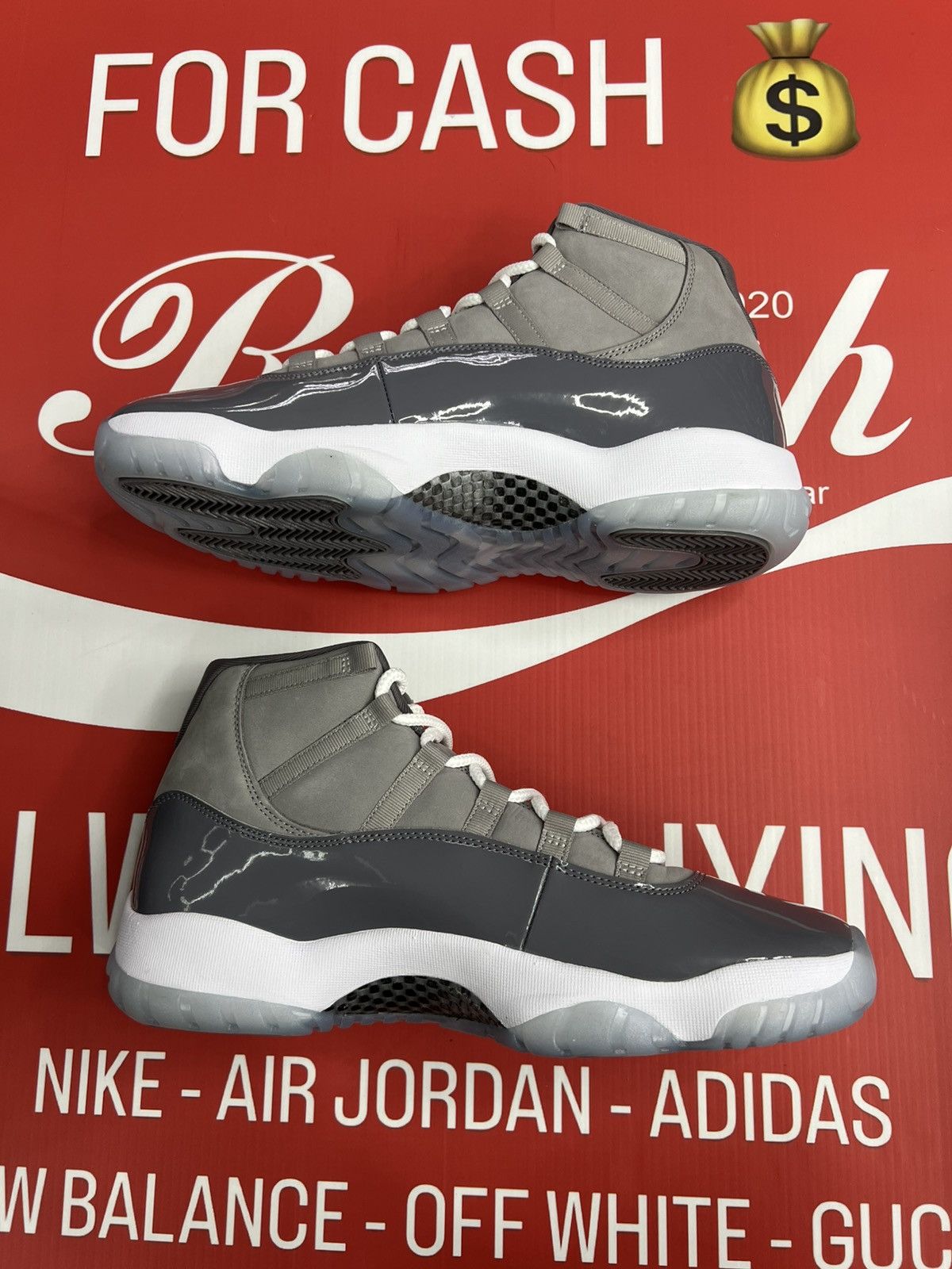 Jordan Brand Air Jordan 11 Cool Grey Size 13 Size US 13 / EU 46 - 3 Thumbnail