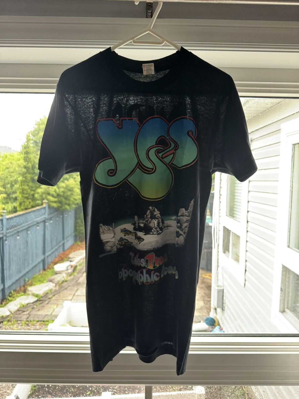 Vintage Rare Vintage Yes 90s Union Tour Band Tee Single Stitch Size US L / EU 52-54 / 3 - 6 Thumbnail