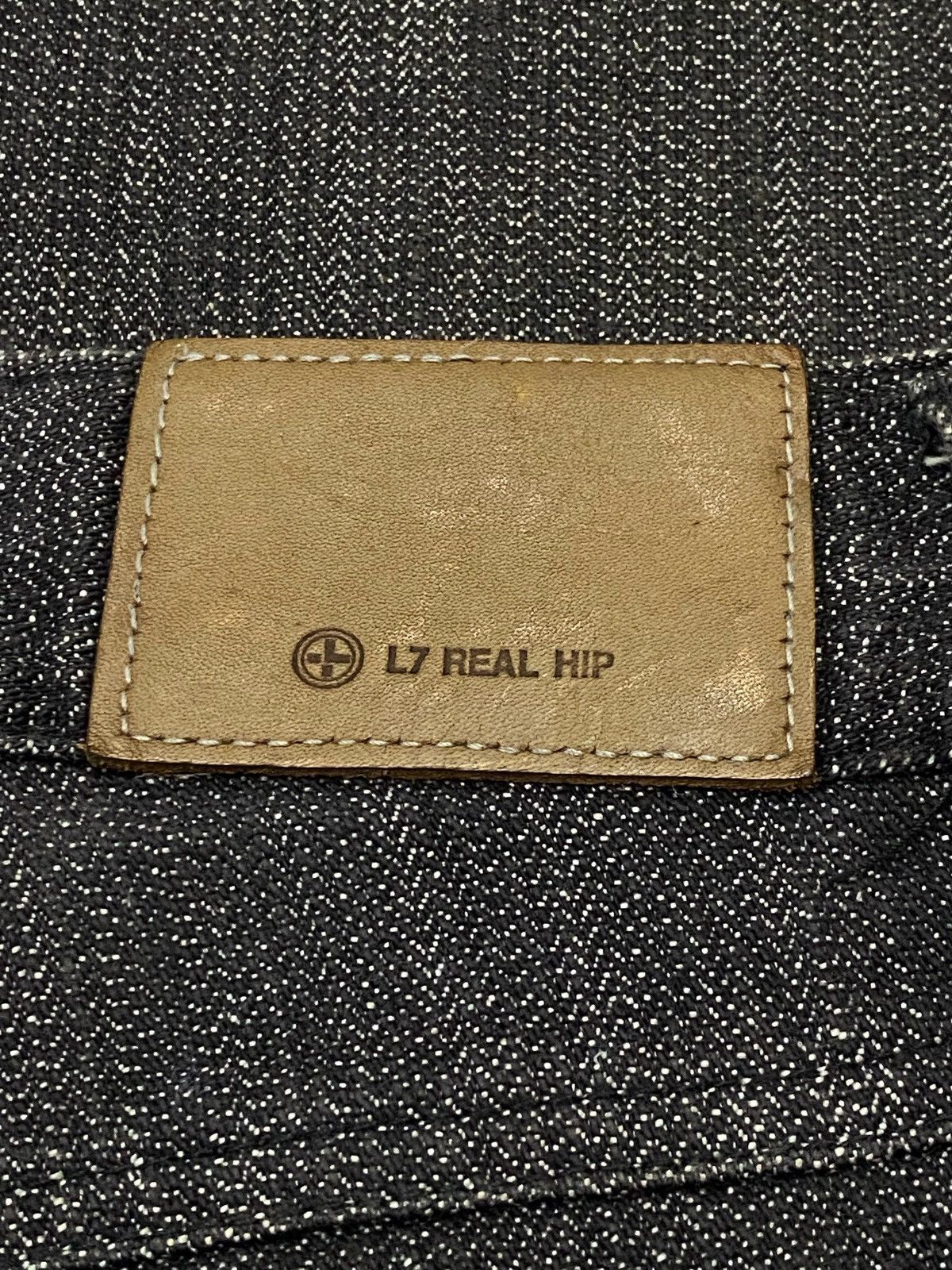 Japanese Brand × L7 Real Hip 💃 L7 REAL HIL LOW RISE FLARE JEANS Size US 31 - 12 Thumbnail