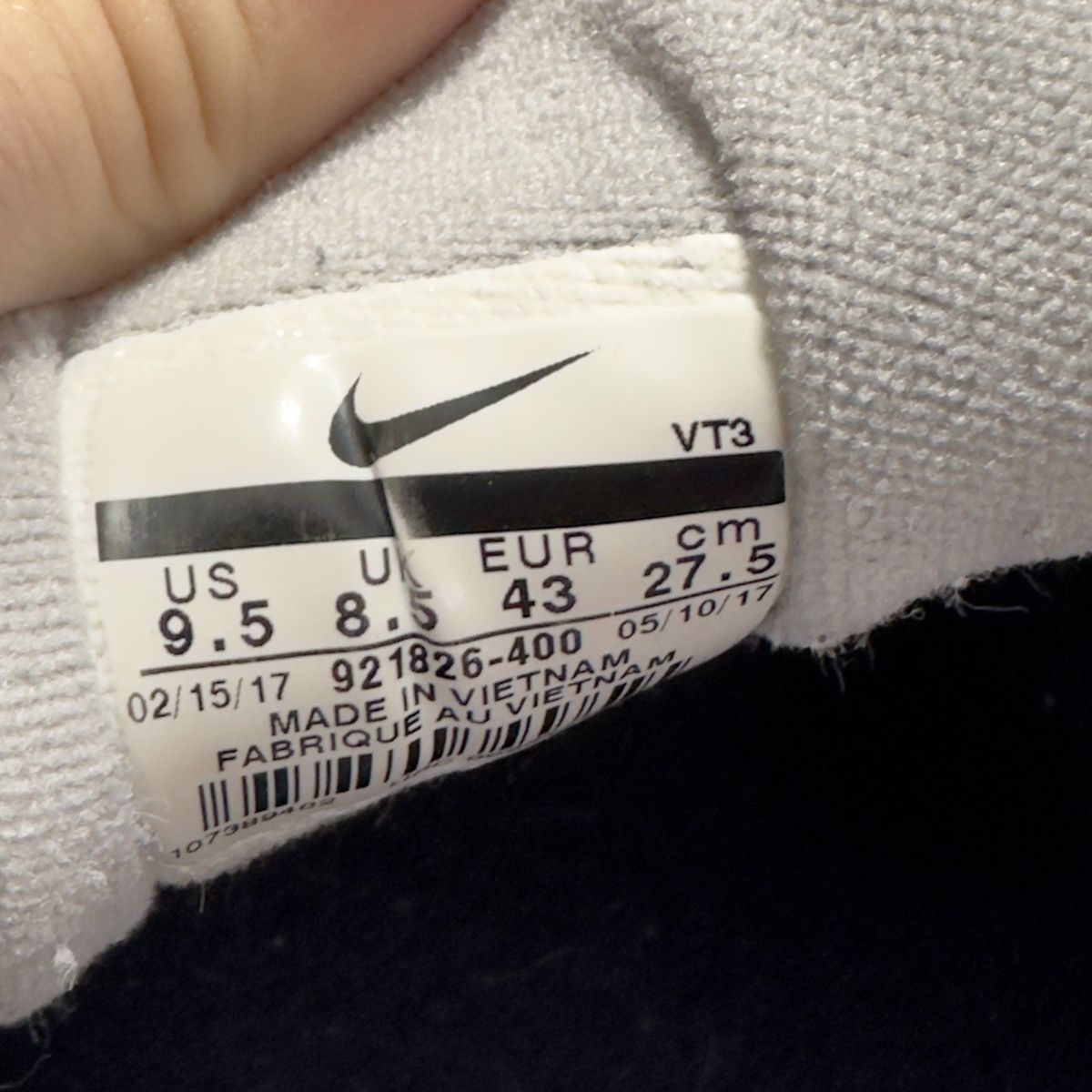 Nike Nike Air Max 97 Midnight Run 2017 Size US 9.5 / EU 42-43 - 6 Thumbnail