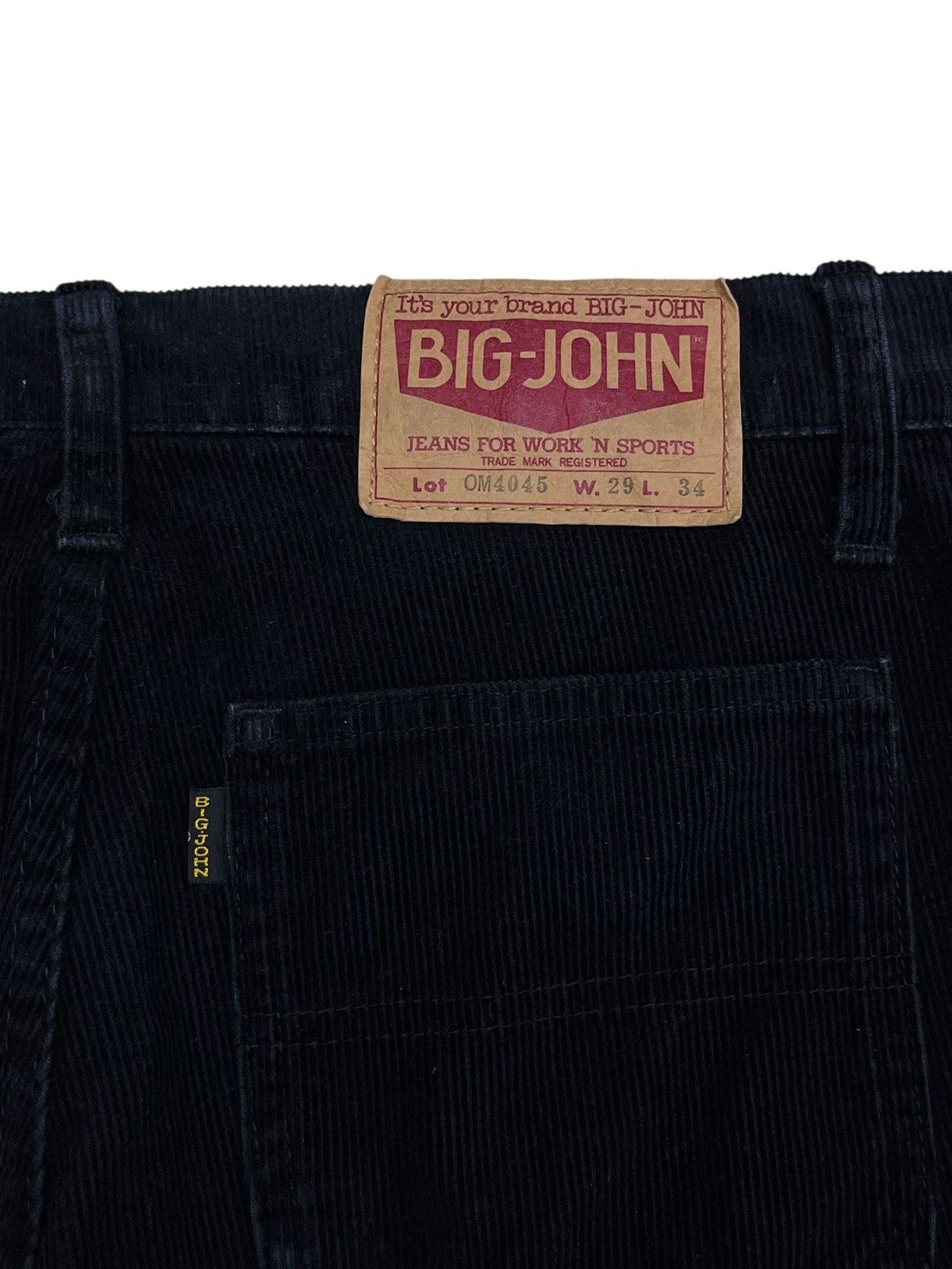 Big John Vintage BIG JOHN Corduroy Ultra Flare Pants – Made in Japan Size 27" / US 4 / IT 40 - 7 Thumbnail