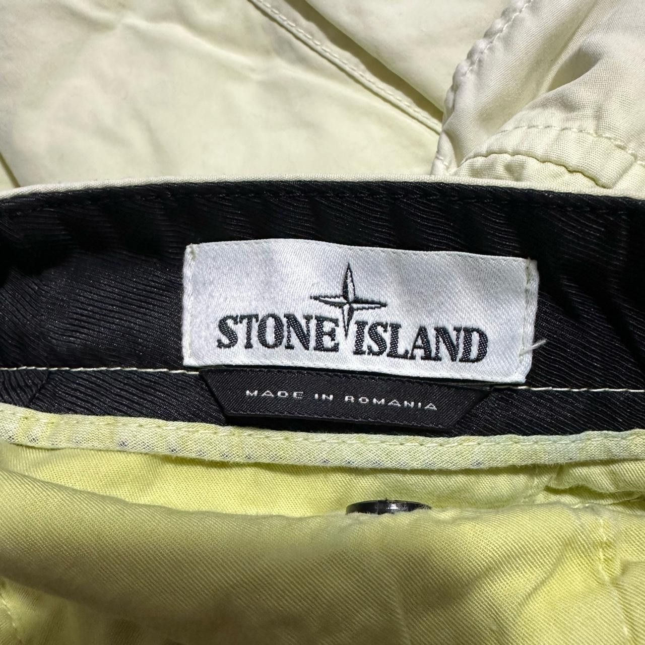Stone Island Stone Island Bermuda Garment Dyed Cargo Shorts Size US 33 - 4 Thumbnail