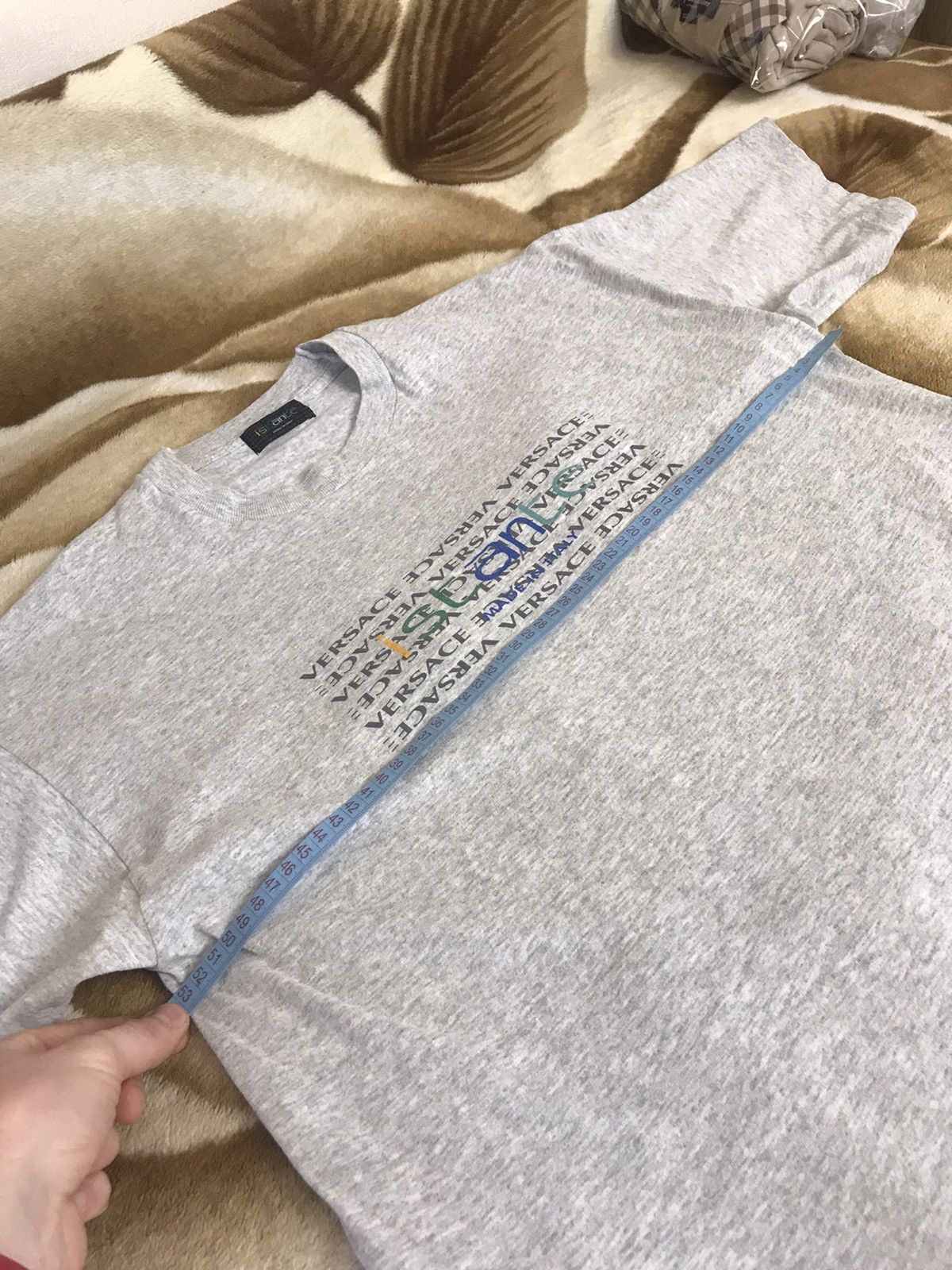 Versace 🔥 90s RARE Versace ISTANTE Archive Logo Shirt Size US L / EU 52-54 / 3 - 11 Thumbnail