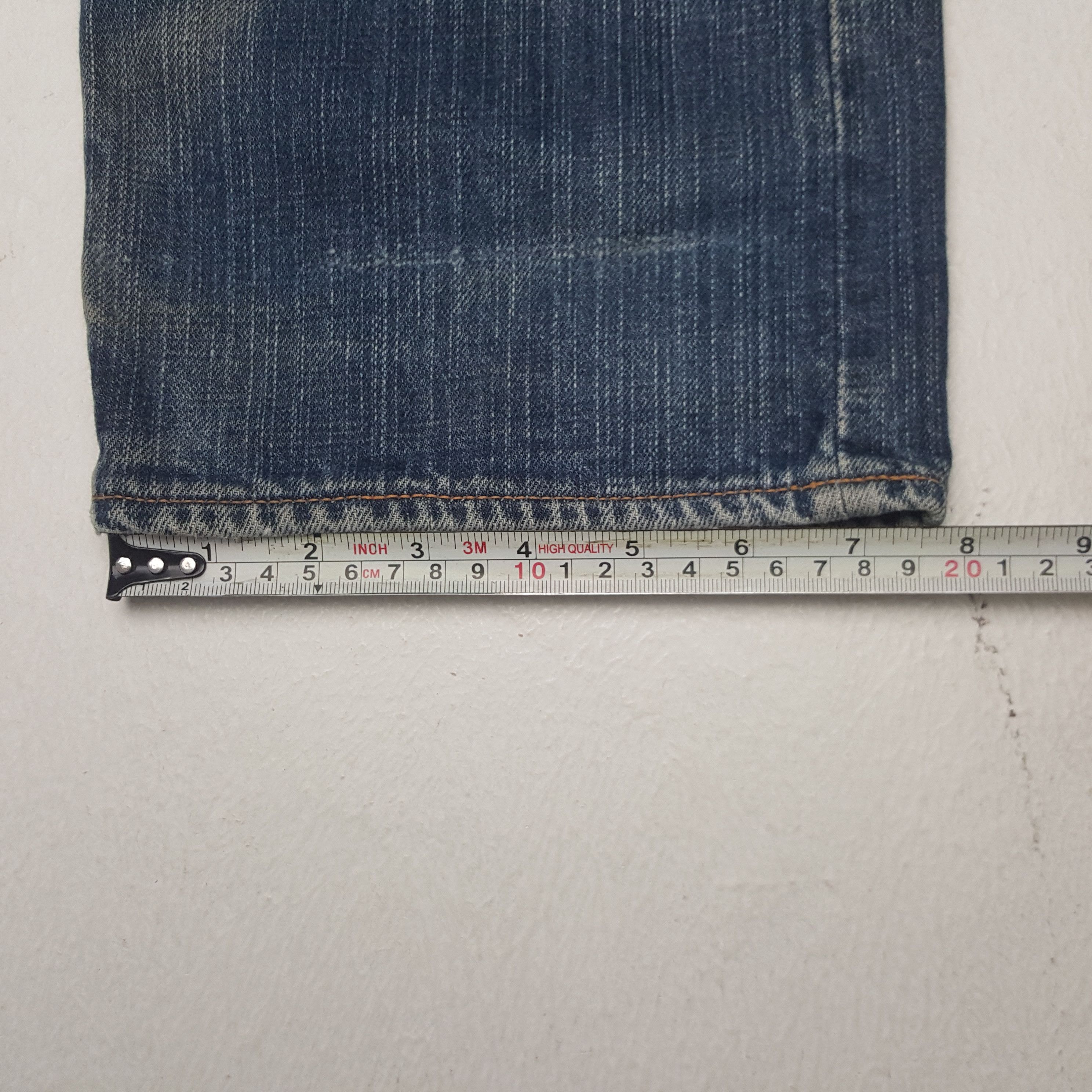 Evisu × Vintage Vintage Evisu x McDonald’s Selvedge Custom Daicock Jeans Size US 28 / EU 44 - 11 Thumbnail