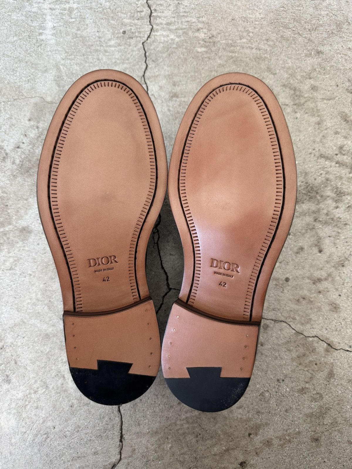 Christian Dior Monsieur DIOR POLISHED LAMB LEATHER EVIDENCE DERBY SHOE Size US 9 / EU 42 - 6 Thumbnail