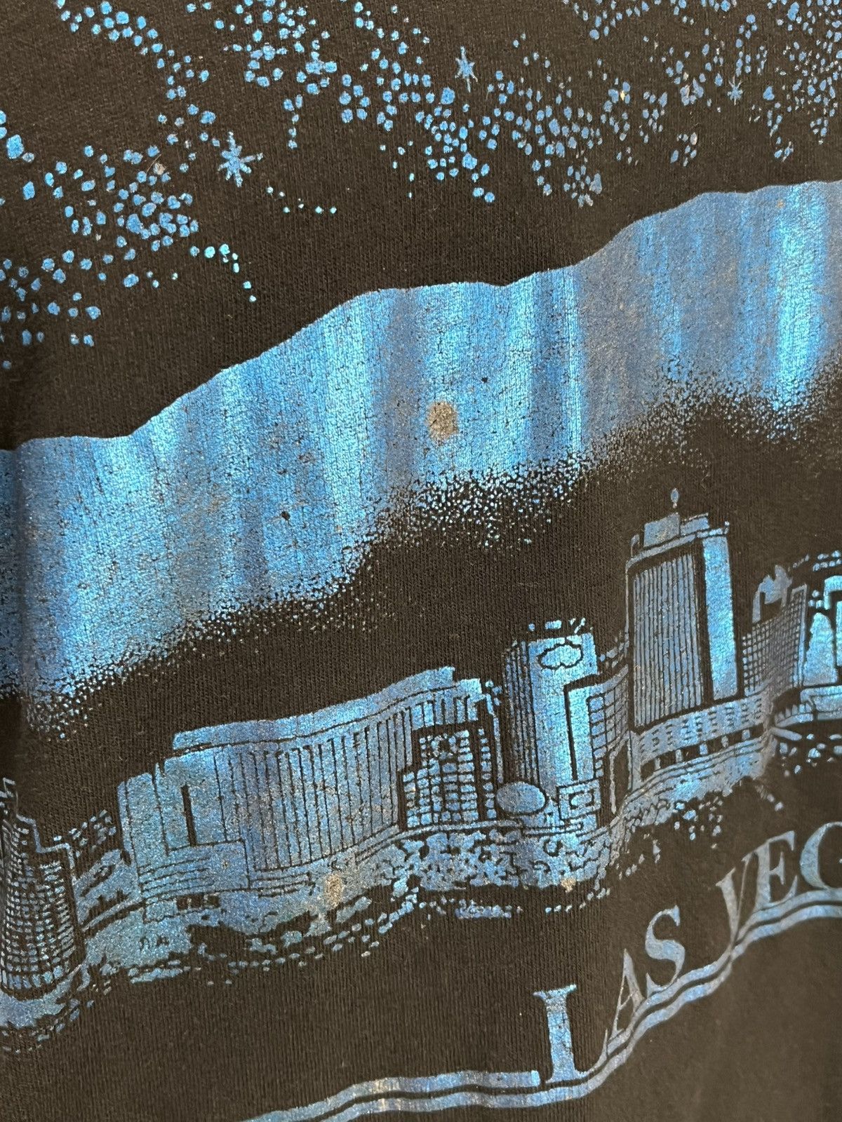Anvil Vintage Las Vegas Graphic Tee Size US L / EU 52-54 / 3 - 2 Thumbnail