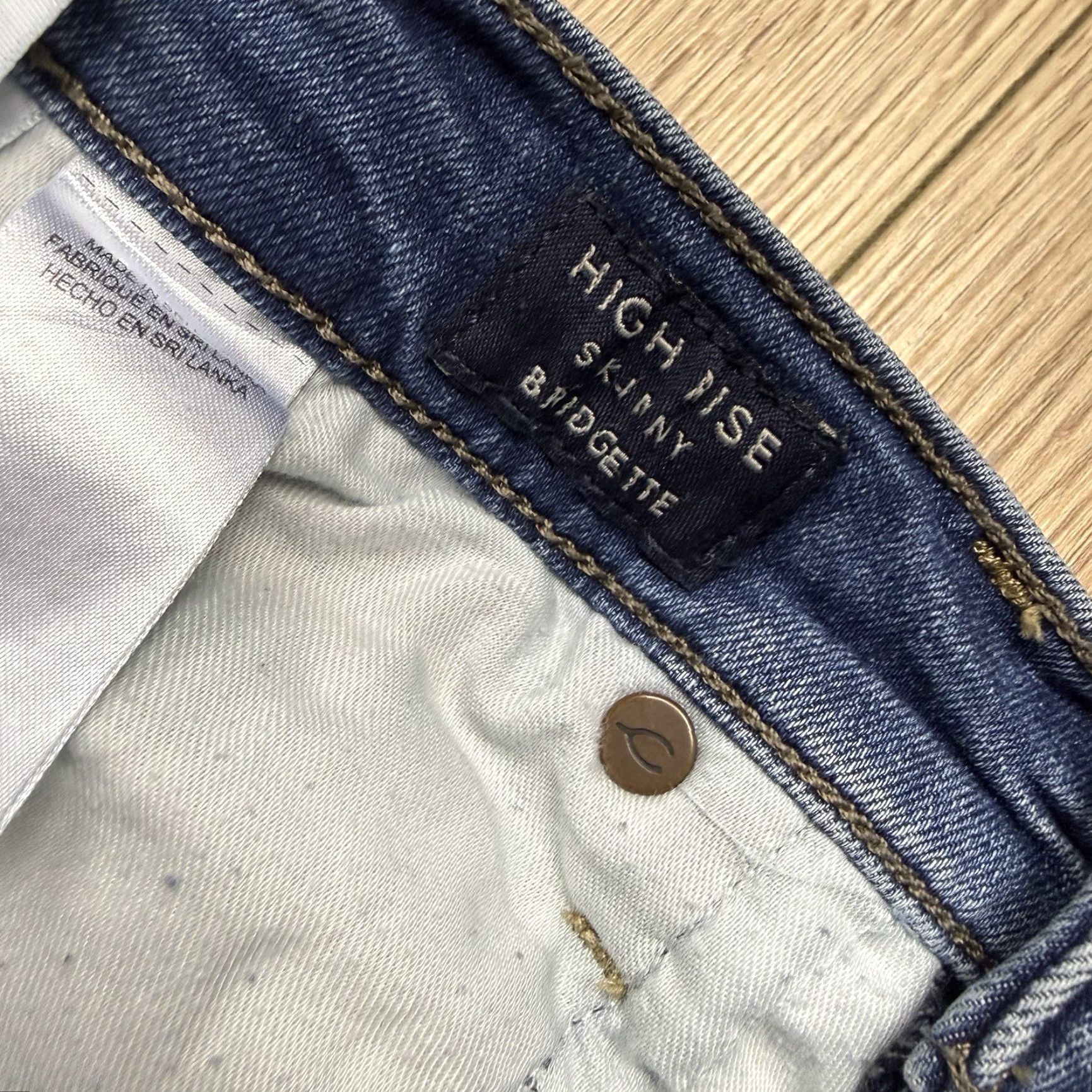 Lucky Brand Lucky Brand Jeans 12/31 Women Bridgette High Rise Skinny Ankle Jeans Blue 12 Womens Skinny Jeans Size 34" / US 12 / IT 48 - 3 Thumbnail