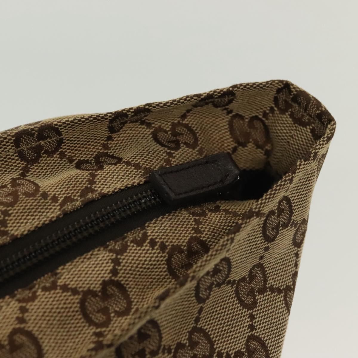 Gucci GUCCI GG Canvas Web Sherry Line Tote Bag Beige Green Red Size ONE SIZE - 15 Thumbnail