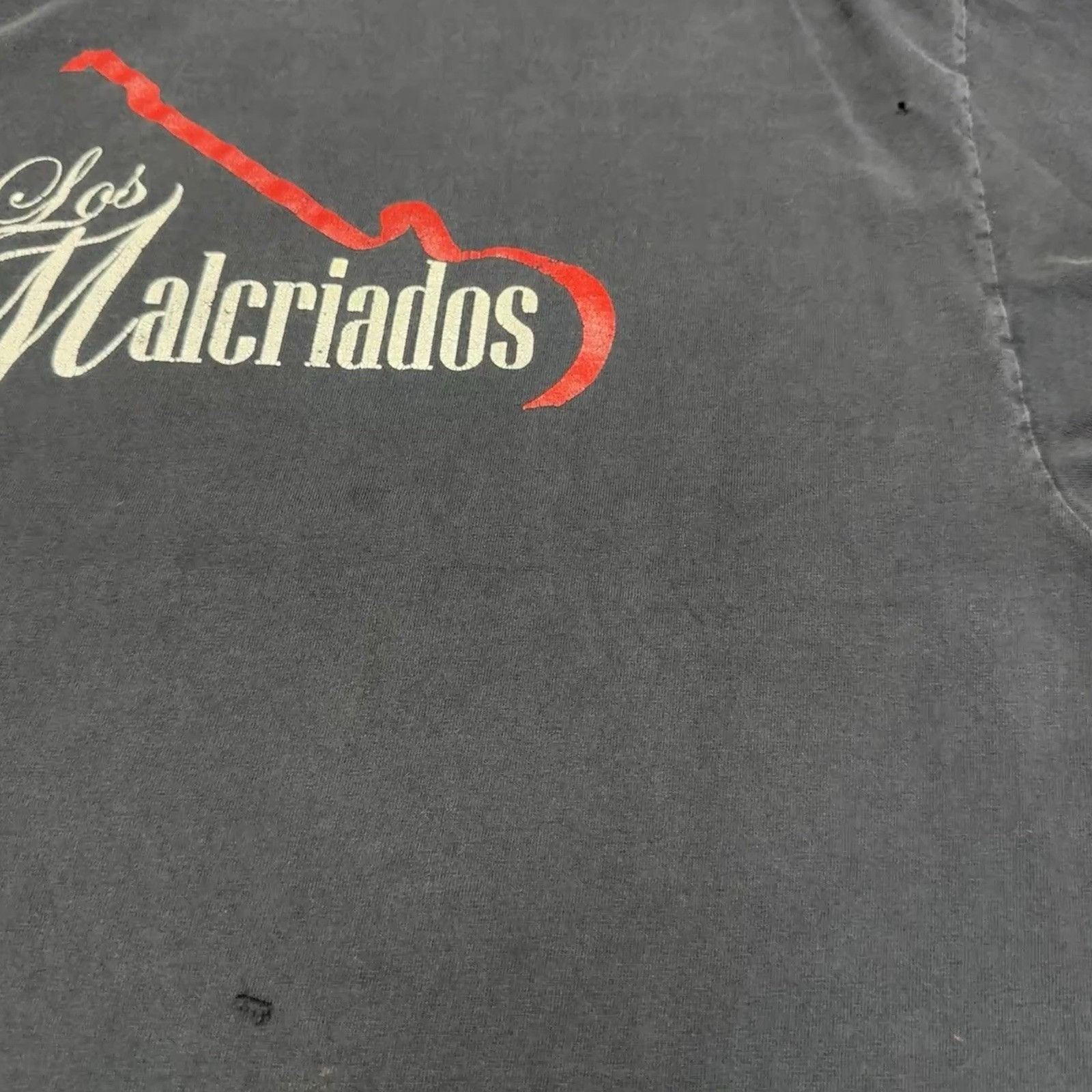 Band Tees Vintage Los Malcriados T Shirt Mens XL Black Size US XL / EU 56 / 4 - 5 Thumbnail