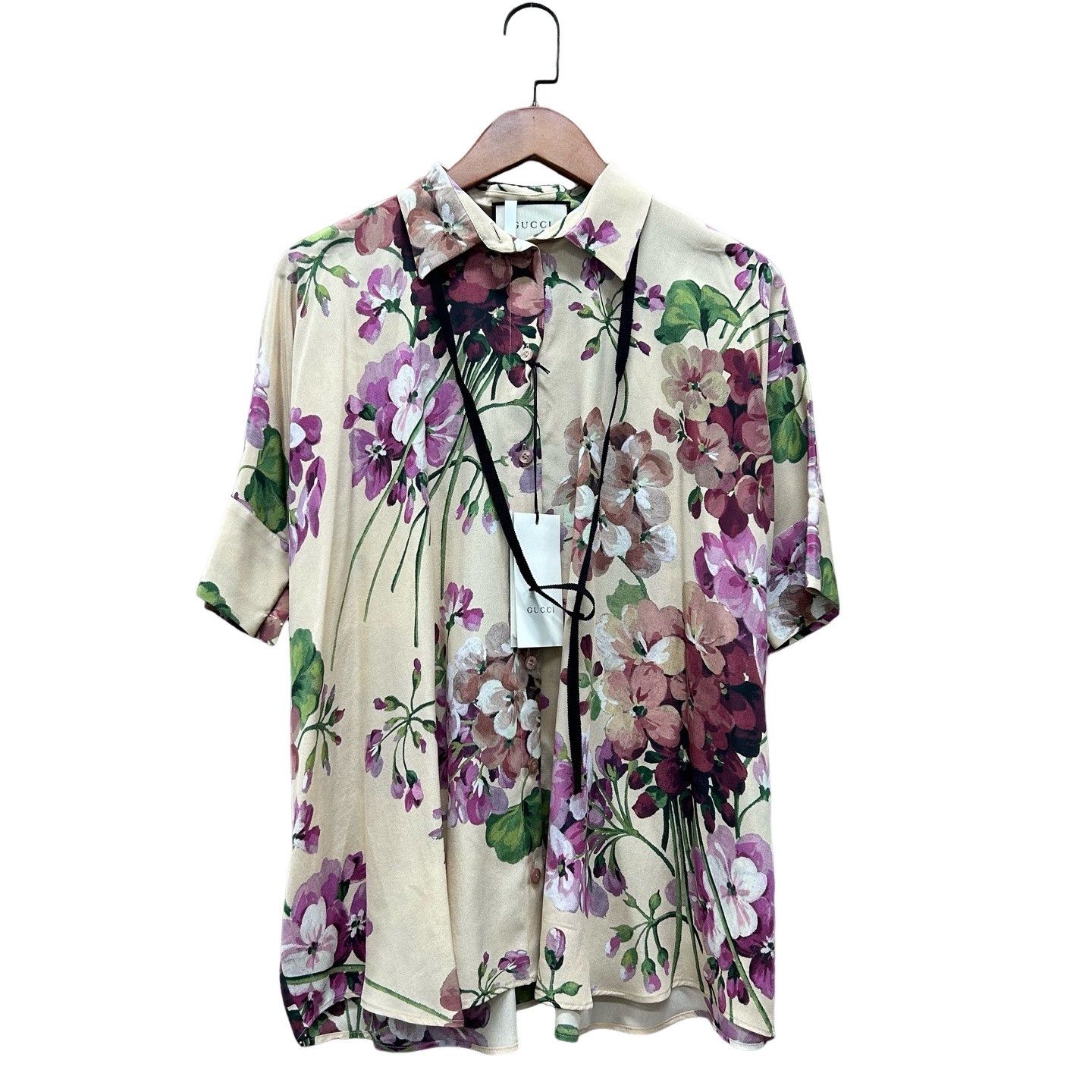 Gucci Gucci Floral Silk Button Up IT 40 Size S / US 4 / IT 40 - 1 Thumbnail