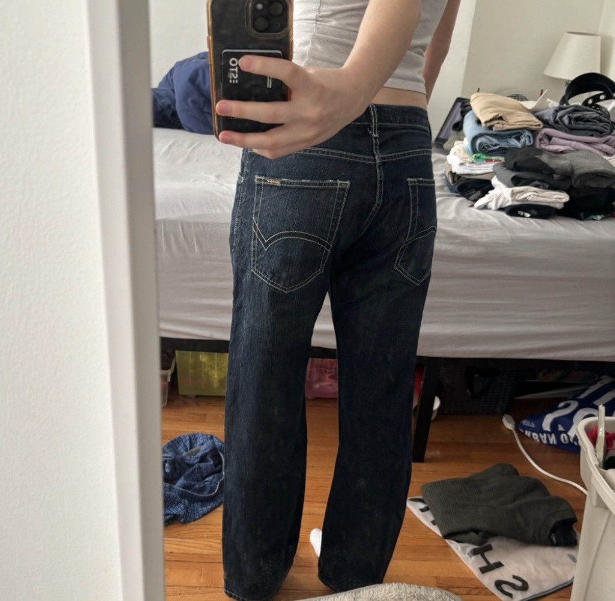Dickies Dickies vintage dark wash jeans Size US 31 - 5 Thumbnail