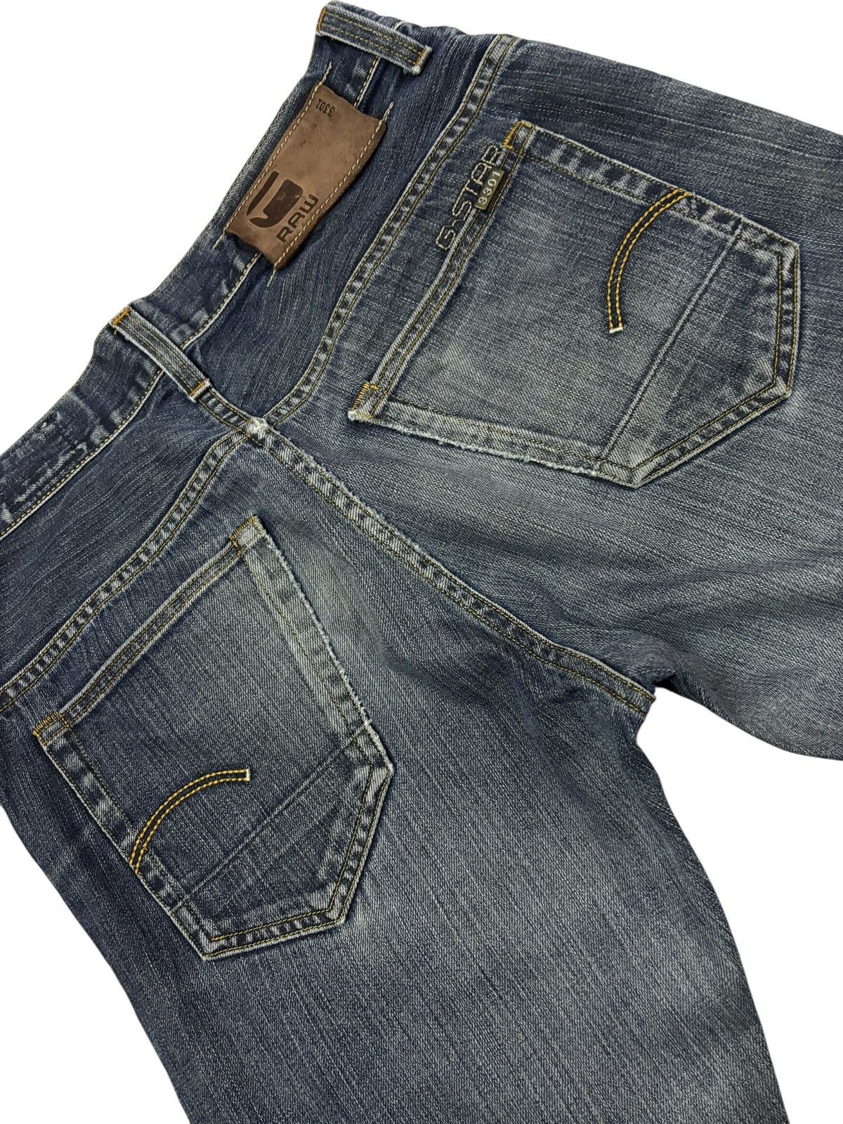 G-Star Vtg G Raw 3301 G-Star Distressed Jeans Size US 30 / EU 46 - 4 Thumbnail