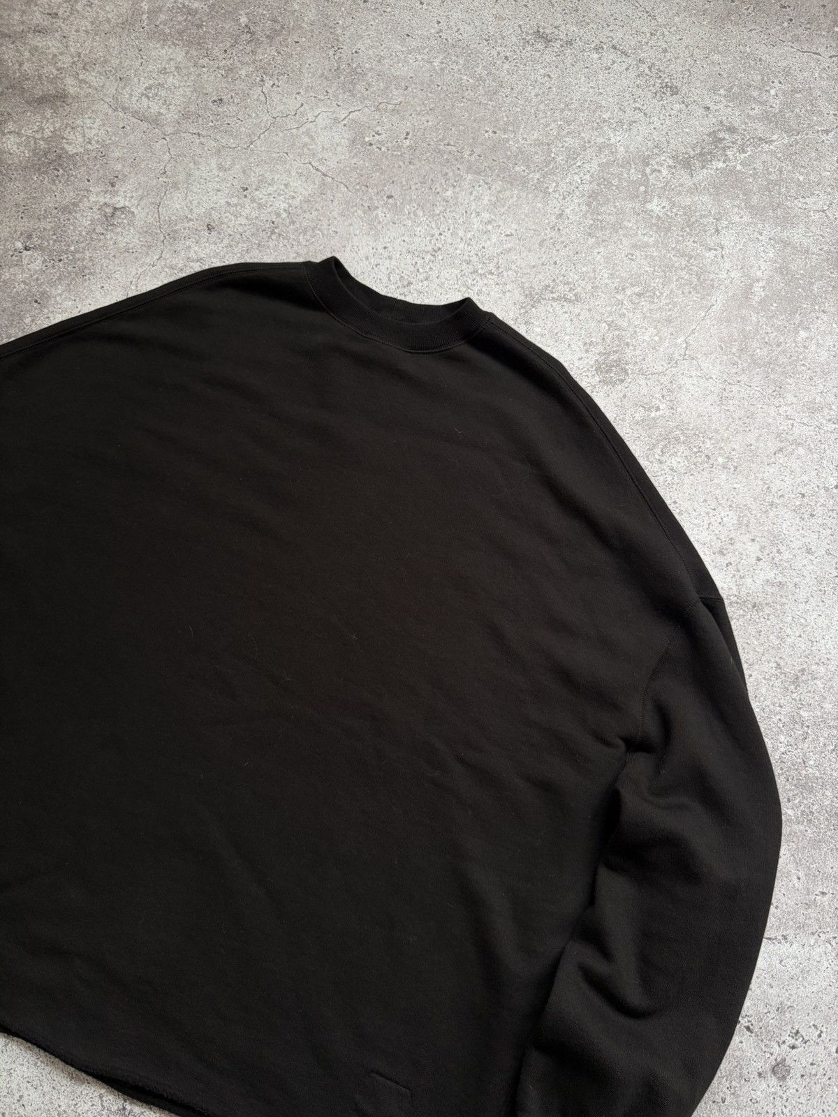 Rick Owens Drkshdw Rick Owens Drkshdw Oversized Black One Size Sweatshirt Size US L / EU 52-54 / 3 - 2 Thumbnail