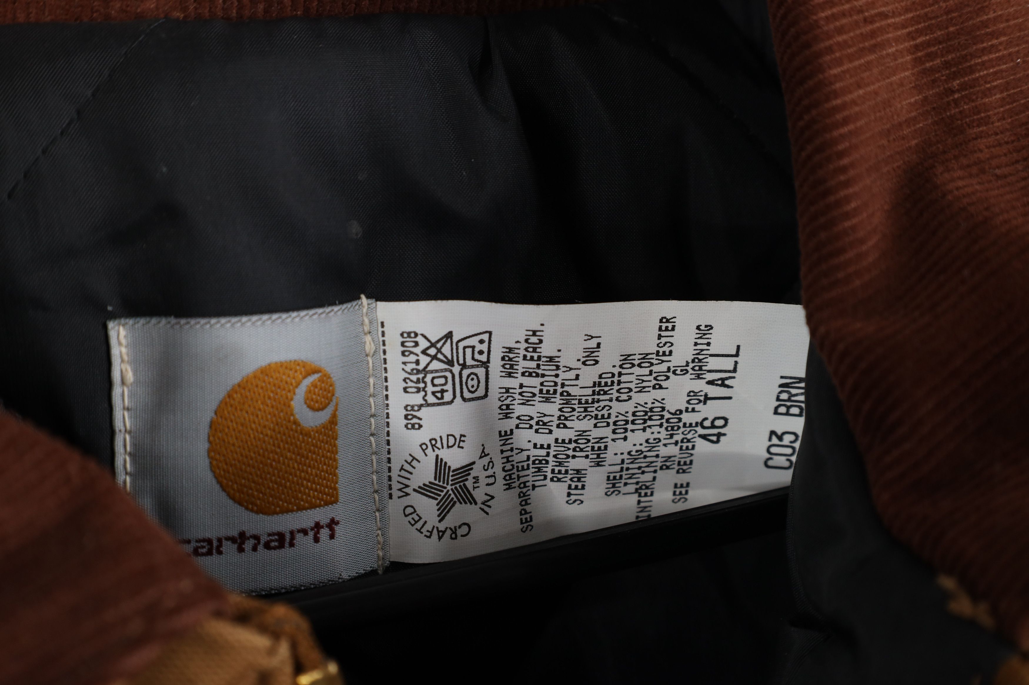 Carhartt Deadstock Vintage 90s Carhartt Chore Barn Jacket Brown USA Size US XXL / EU 58 / 5 - 6 Thumbnail