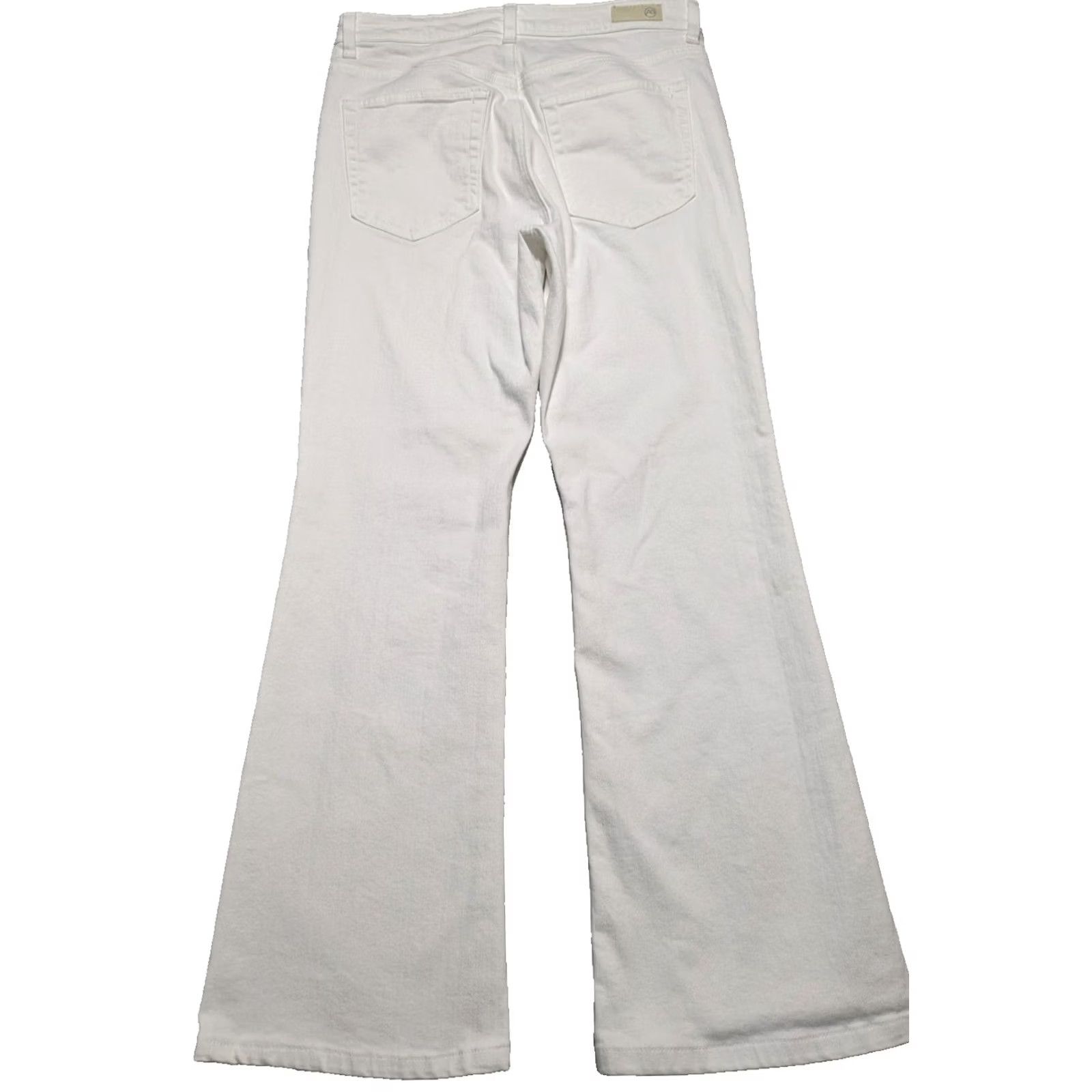 ALEXIS AG Adriano Goldschmied ALEXXIS BOOT White Stretch Denim Jeans - Women 31 Jeans Bootcut Womens Size 24" / US 00 / IT 34 - 2 Thumbnail