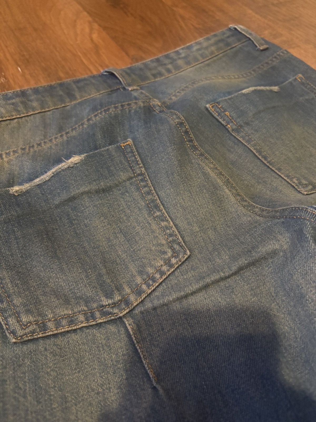 Jaded London JADED LONDON DIRTY WASH “DRAIN” JEANS Size US 30 / EU 46 - 4 Thumbnail