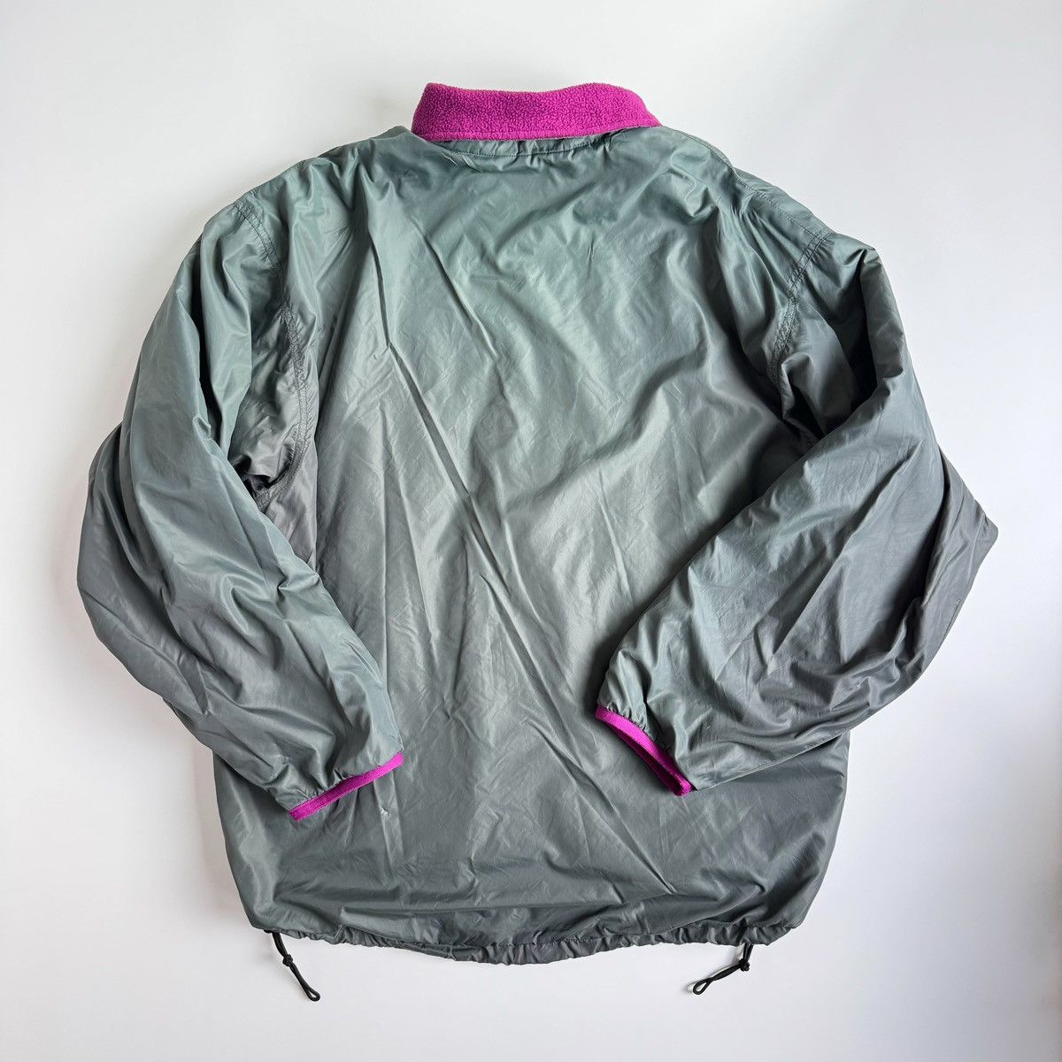 The North Face Vintage The North Face Reversible Nylon Fleece Jacket Anorak Size US XL / EU 56 / 4 - 20 Thumbnail