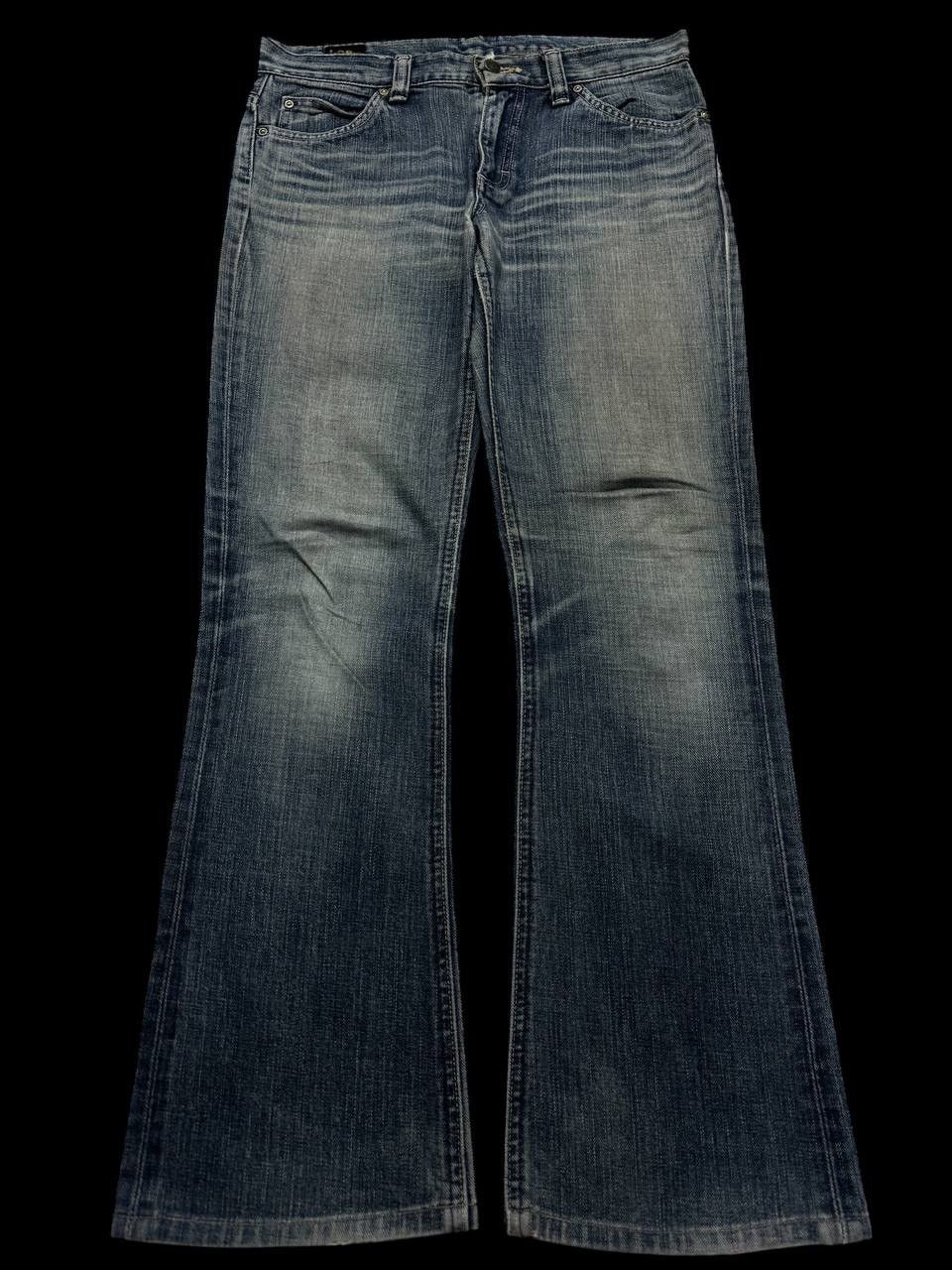 FLARE Vintage 90s Lee Faded Distressed Thrashed Bootcut Jean
