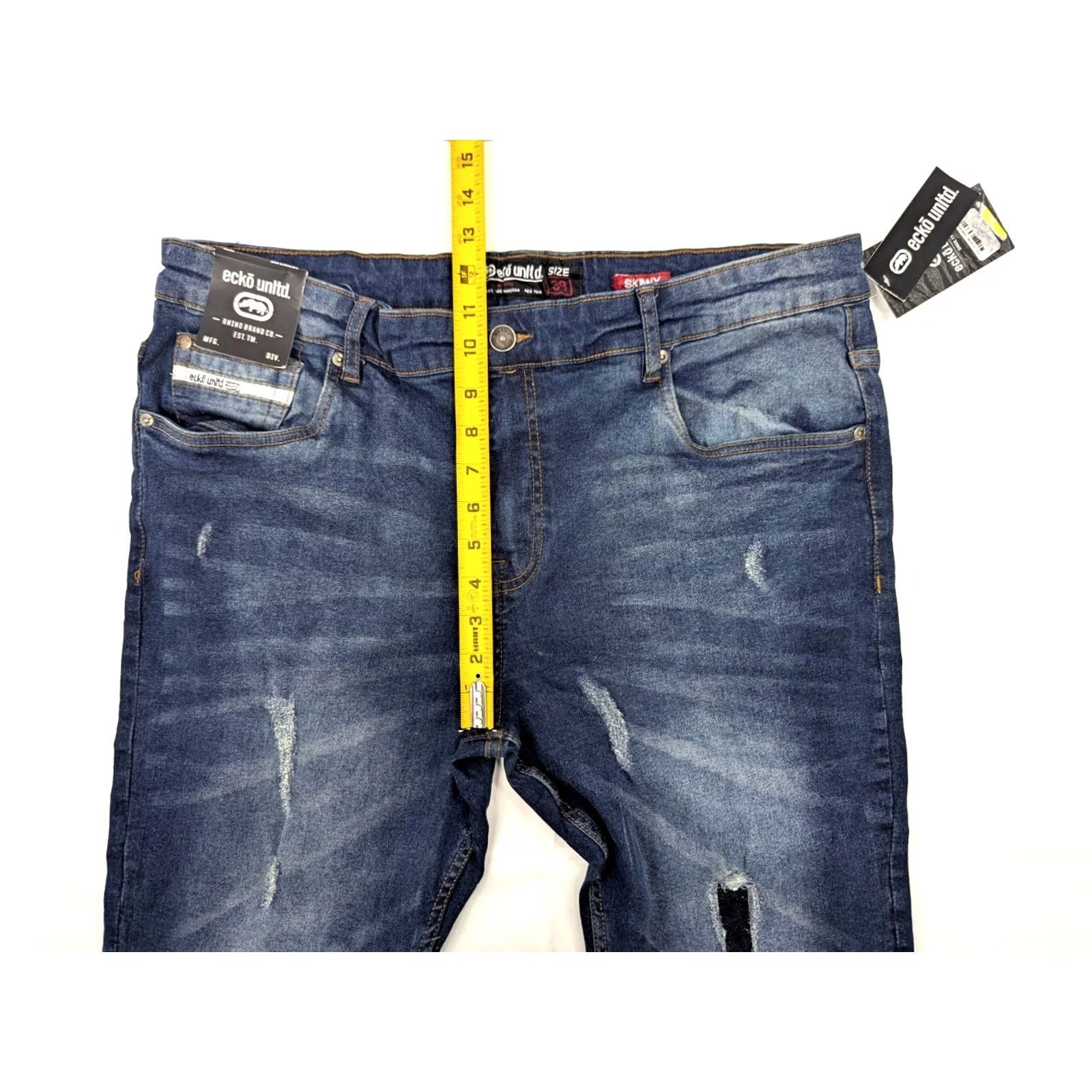 Ecko Unltd. VTG Ecko Unltd Jeans Shirt Distressed Boy? Size US 38 / EU 54 - 5 Thumbnail