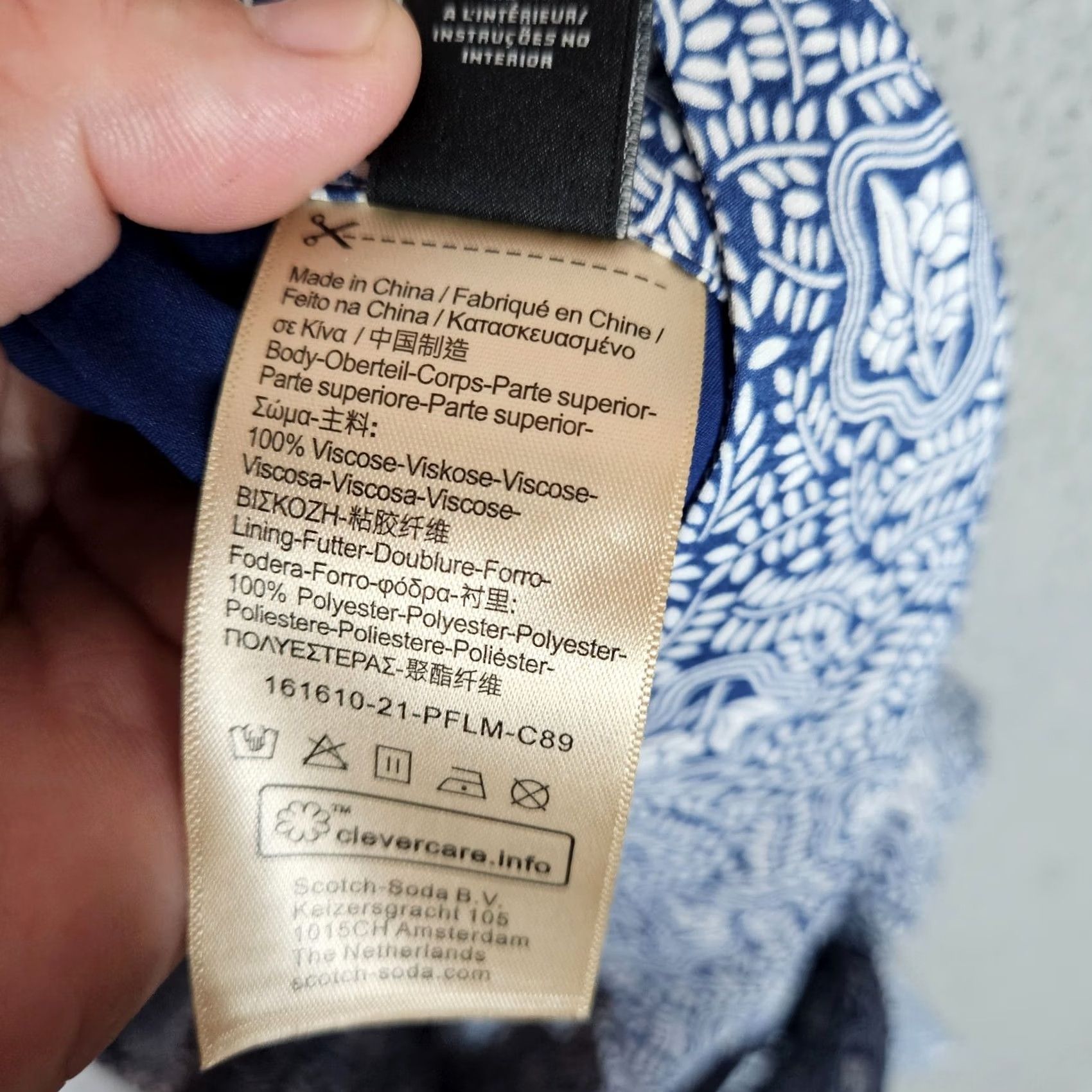 Scotch & Soda SCOTCH & SODA Women's C'EST SI BON Floral Print Flare Skirt Size M Black Multicolor Short Skirt Womens XS-XL? Size 32" / US 10 / IT 46 - 8 Thumbnail