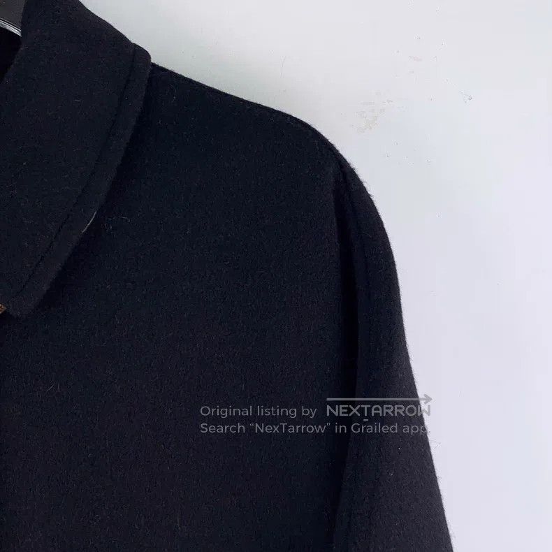 Louis Vuitton Louis Vuitton Wool lapel cloak coat in black with full pri Size XS / US 0-2 / IT 36-38 - 3 Thumbnail
