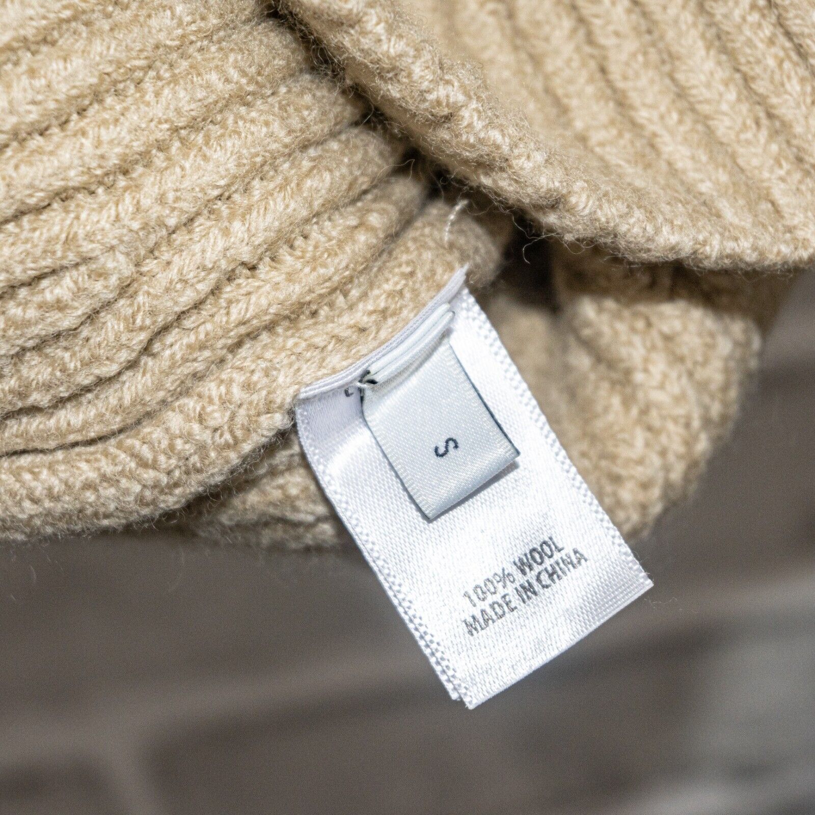 St. John ST JOHN Ribbed Wool Turtleneck Sweater oversize cuffs Size S / US 4 / IT 40 - 7 Thumbnail