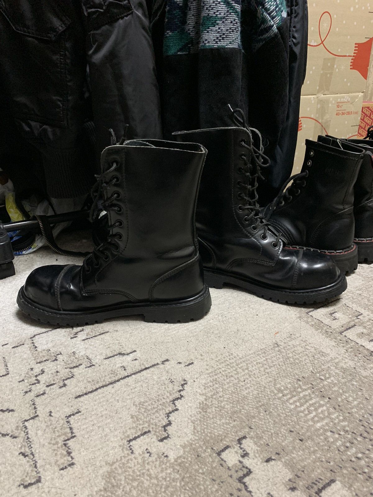 Knightsbridge Knights Bridge Combat steel toe Boots Size US 8 / EU 41 - 2 Thumbnail
