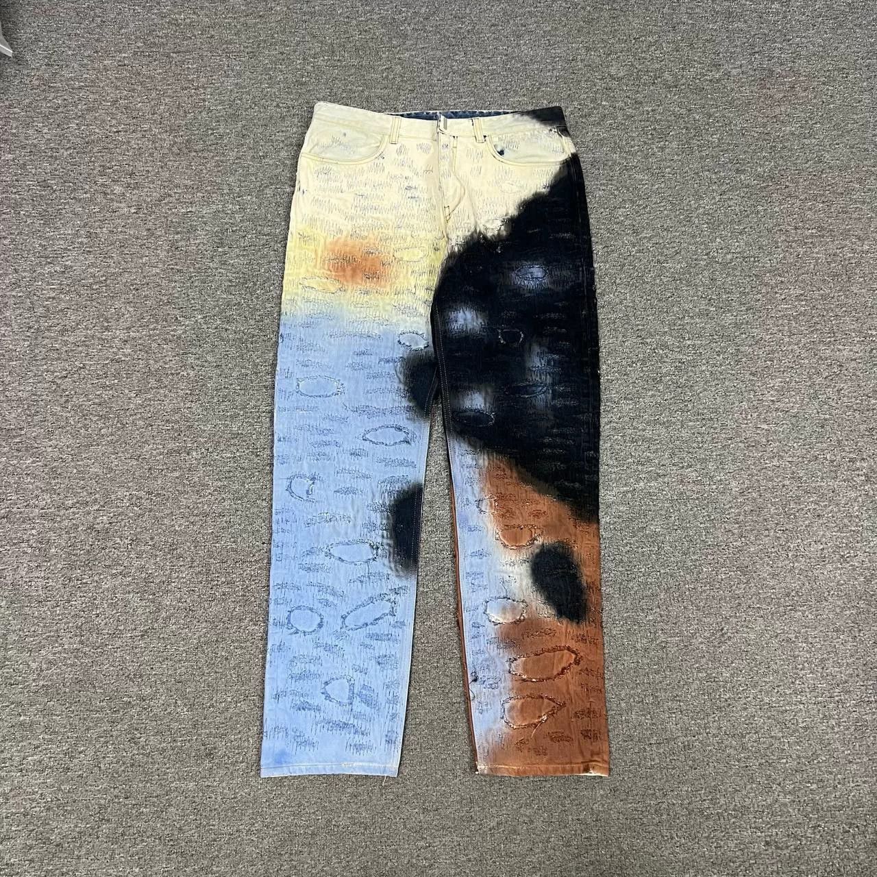 Givenchy Givenchy Boro Distressed Jeans Size US 34 / EU 50 - 1 Thumbnail