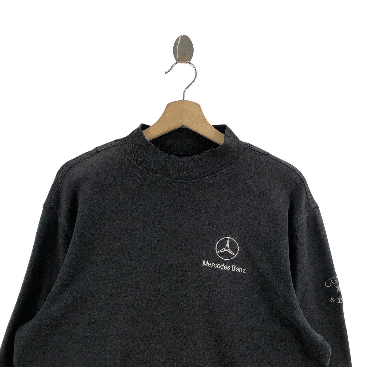 Mercedes-Benz × Vintage Pick!! Vtg MERCEDES BENZ By Cutter&Buck Long Sleeve Tshirt Size US S / EU 44-46 / 1 - 3 Thumbnail