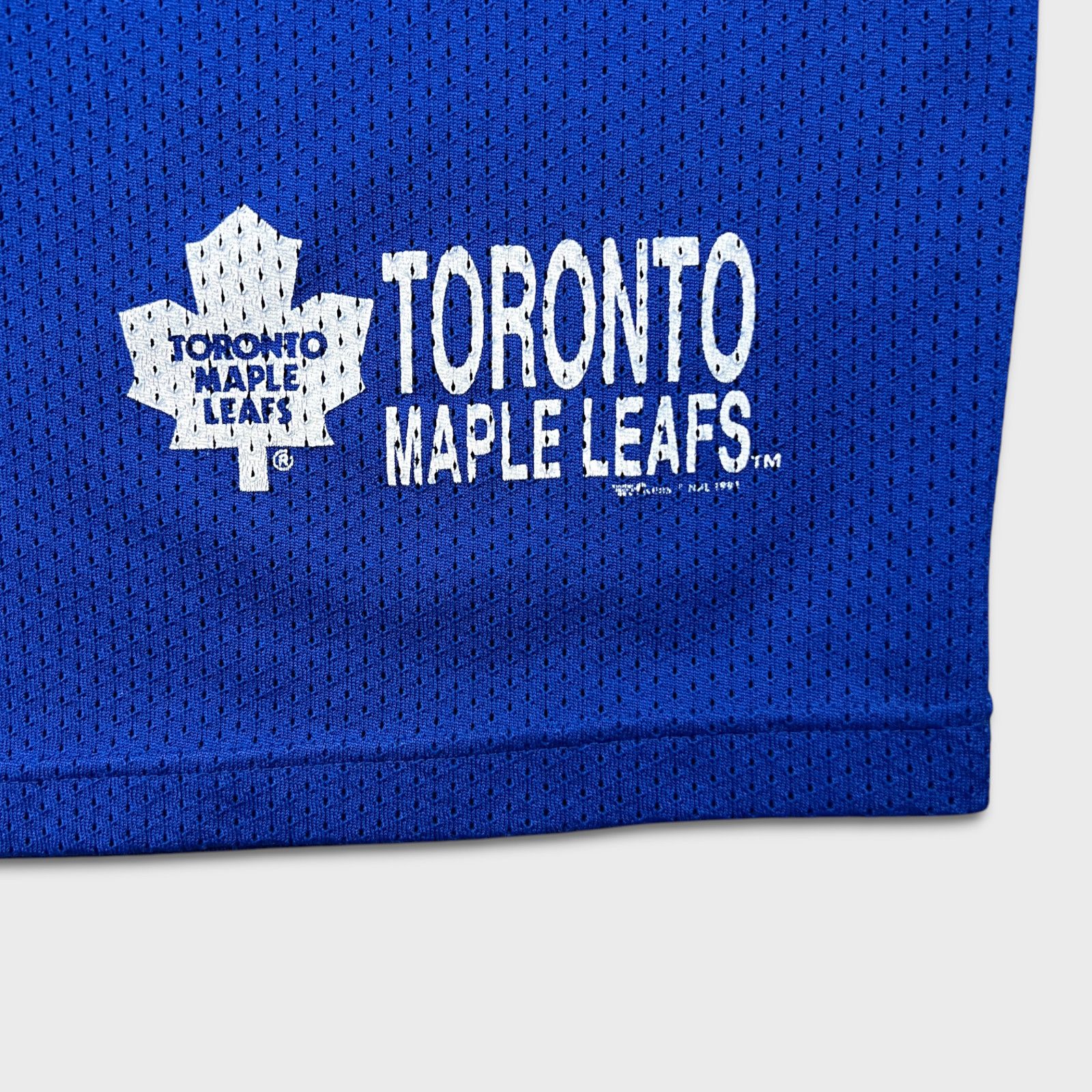 NHL × Vintage VTG 1993 Ravens Toronto Maple Leafs Hockey Jersey NHL Sports Size US M / EU 48-50 / 2 - 8 Thumbnail