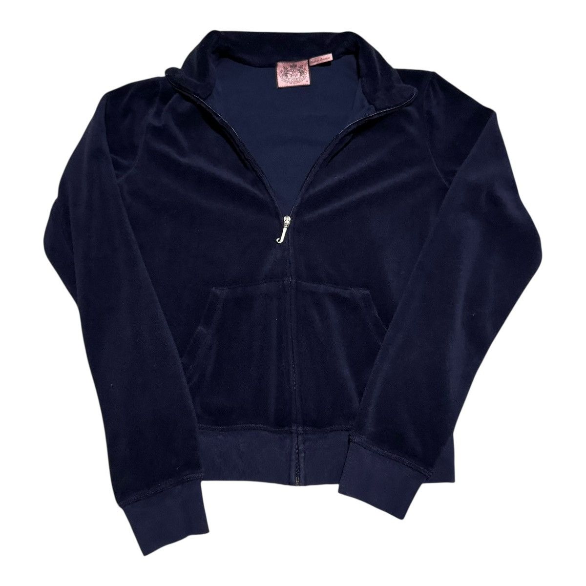 Juicy Couture VINTAGE Juicy Couture Track Jacket Women L Velour 
