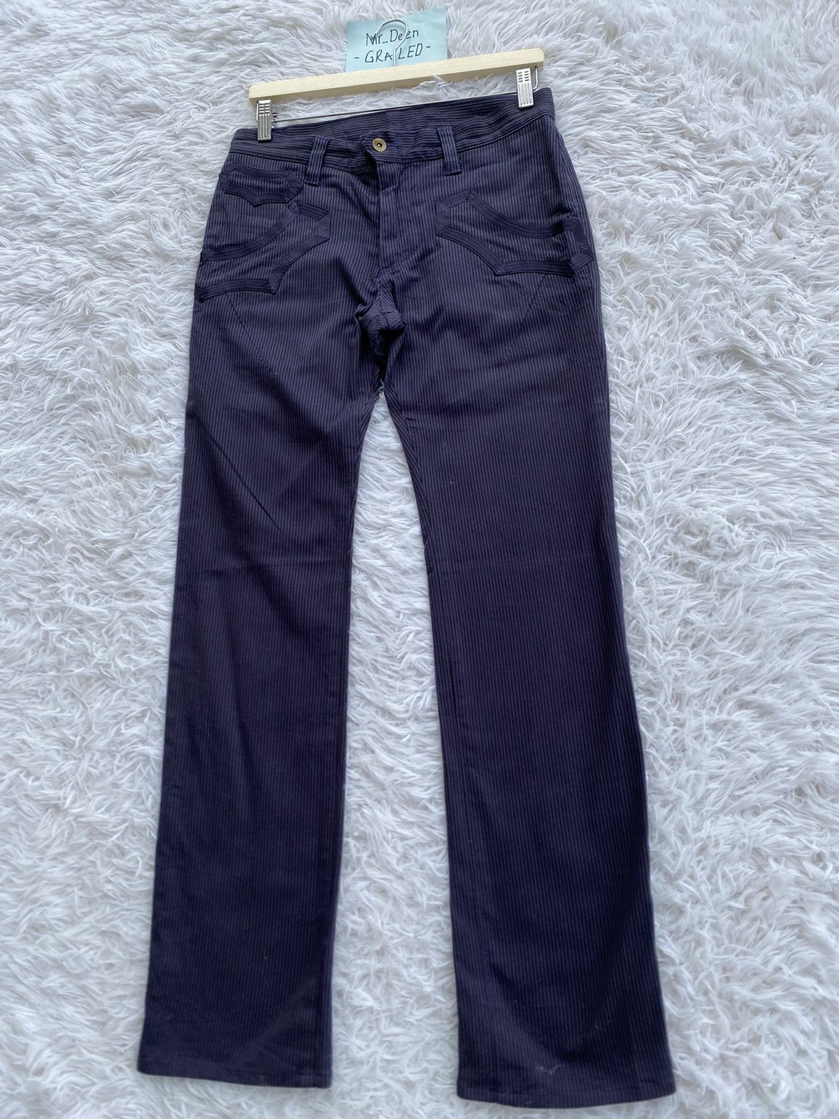 Number (N)ine Rare Vintage Number Nine Stripes Pants Size US 31 - 3 Thumbnail
