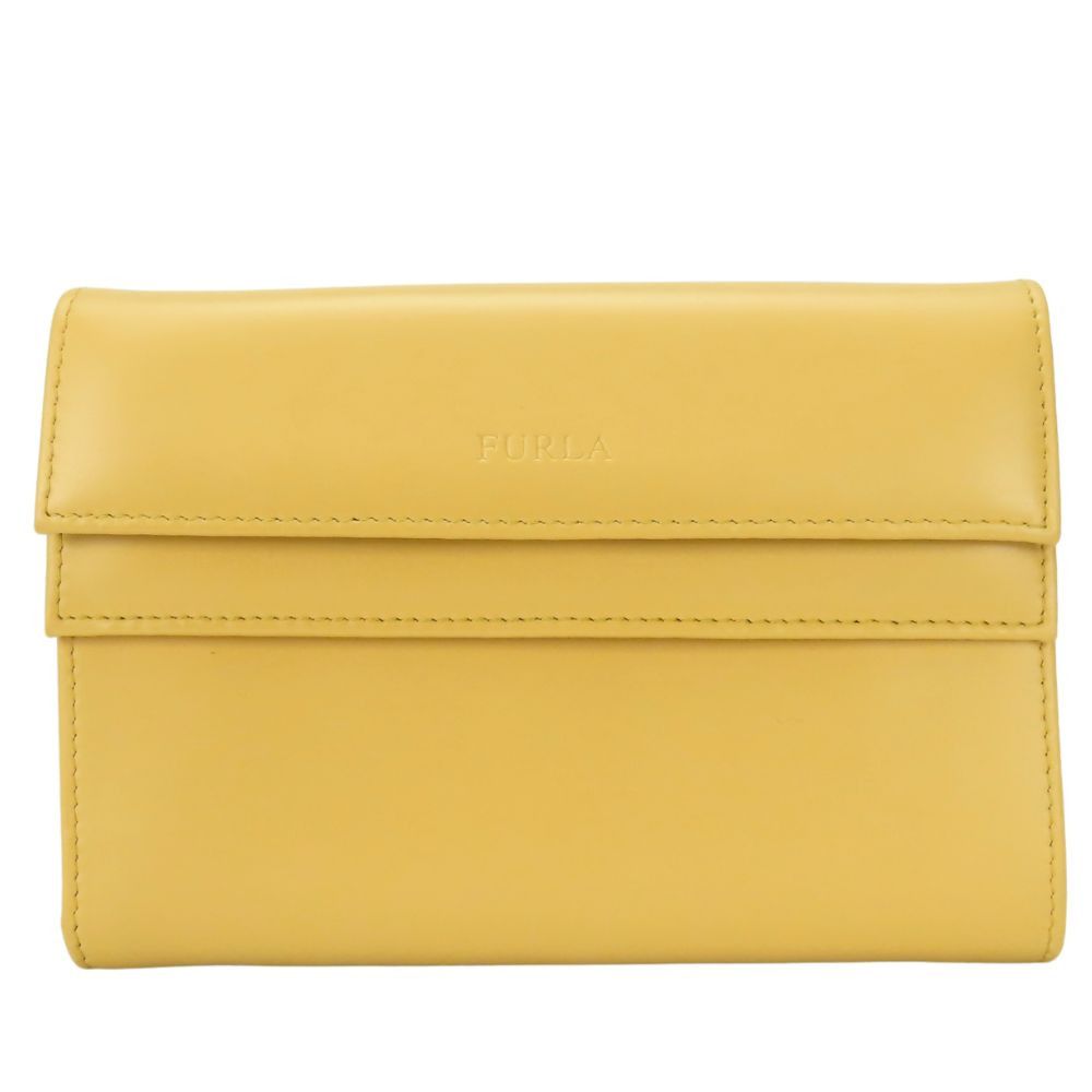 Furla Furla Tri-fold Leather Wallet Leather Short Wallet DUTY FREE for USA