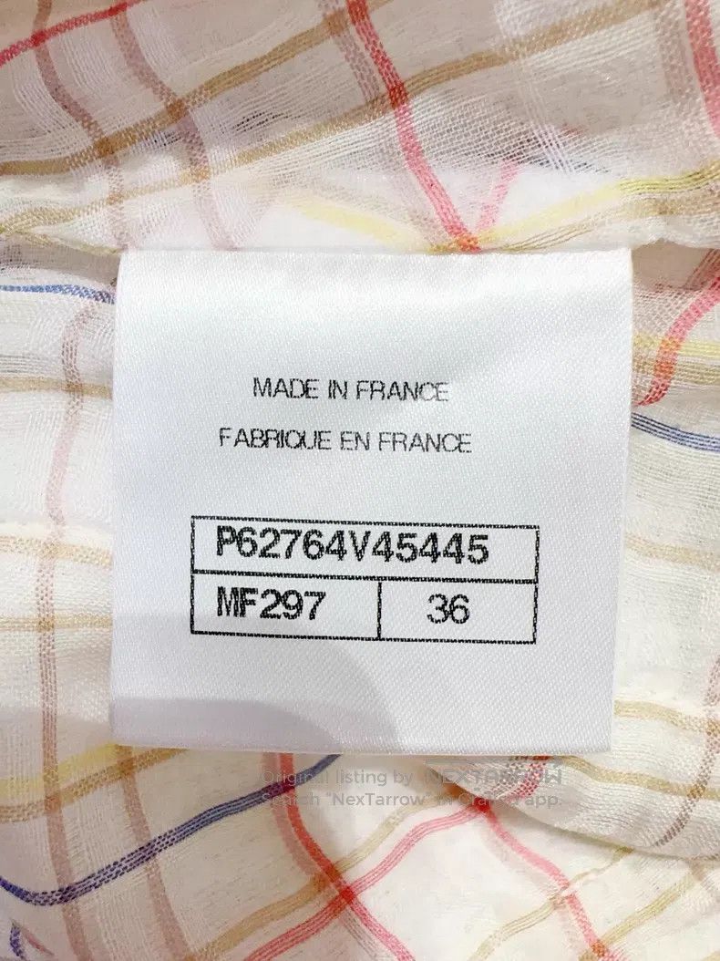 Chanel Chanel 20C Station Series White Skirt Size 24" / US 00 / IT 34 - 5 Thumbnail
