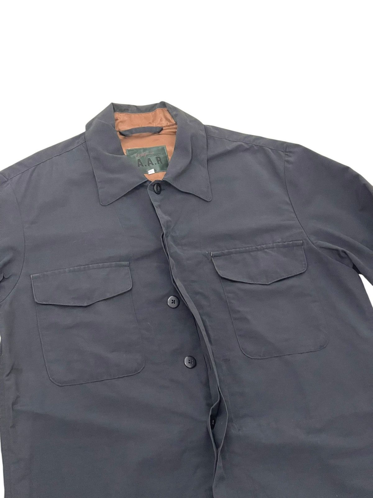 Yohji Yamamoto Vtg 90s Yohji Yamamoto x Durban x AAR Button Shirt 6🟩6 Size US L / EU 52-54 / 3 - 10 Thumbnail