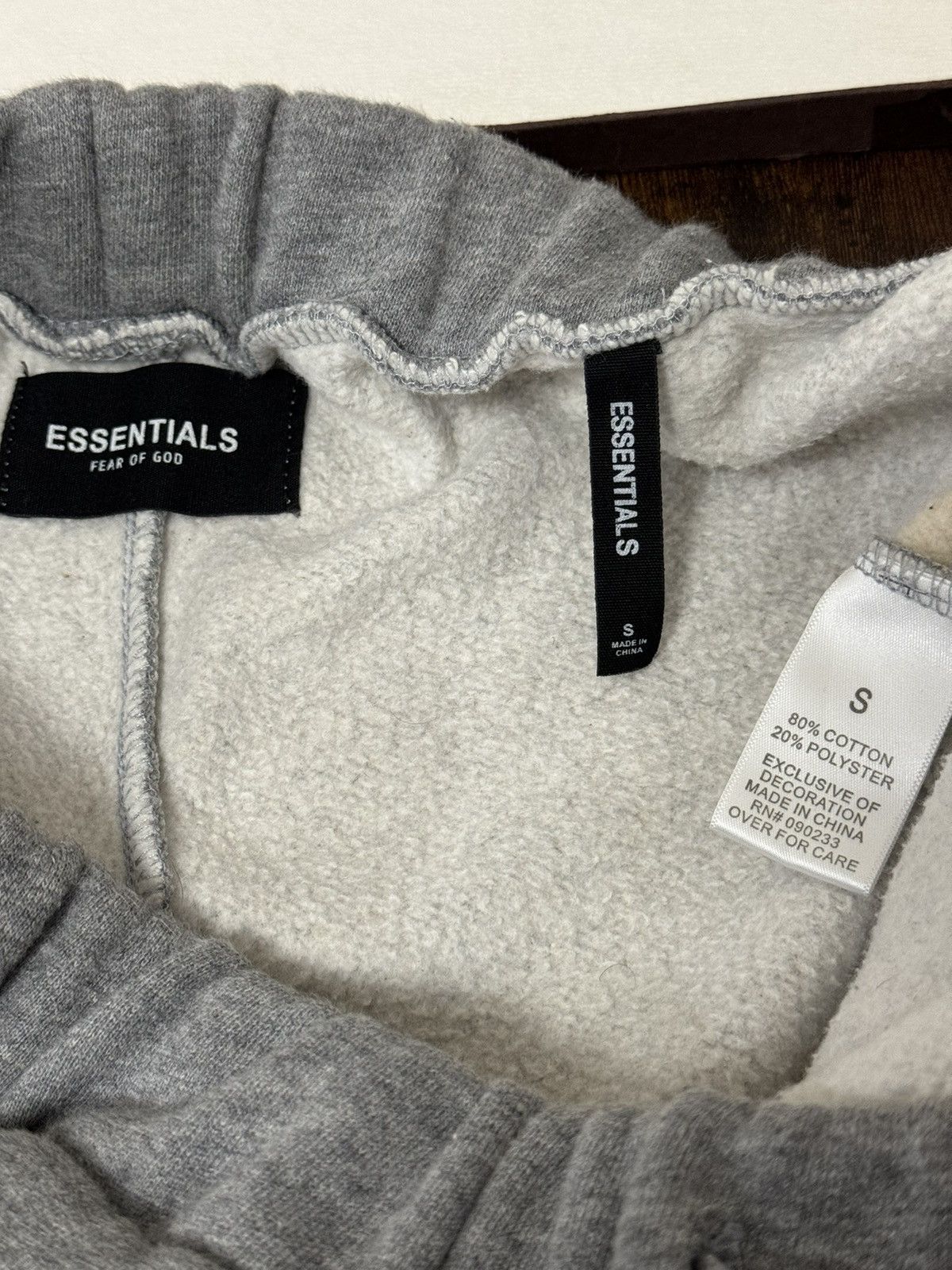 Fear of God Fear of God Essentials Side Stripe Sweatpants Grey SZ Sm🔥 Size US 32 / EU 48 - 10 Thumbnail