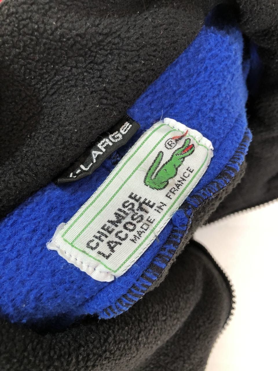 Lacoste × Vintage Vintage Lacoste Fleece Made in France Size US XL / EU 56 / 4 - 11 Thumbnail