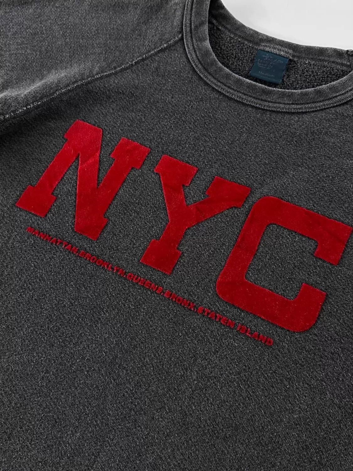 Vintage Vintage NYC Distressed Short Sleeve Tee Size US M / EU 48-50 / 2 - 3 Thumbnail