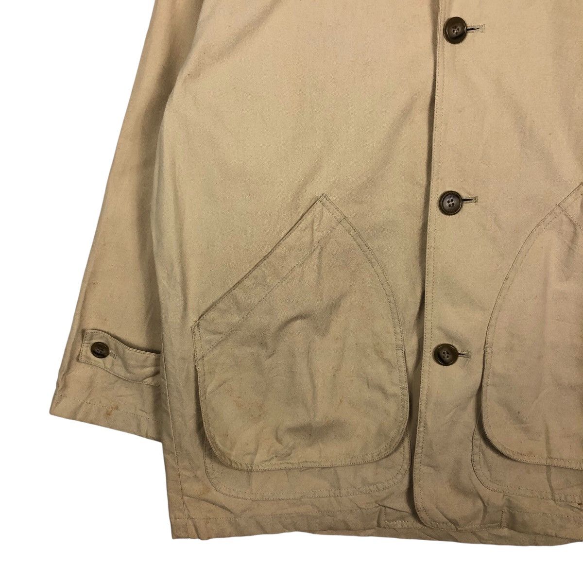 Japanese Brand × Vintage 📌Vintage Belle Maison Chore Jacket Worker Big Pocket Size US L / EU 52-54 / 3 - 5 Thumbnail