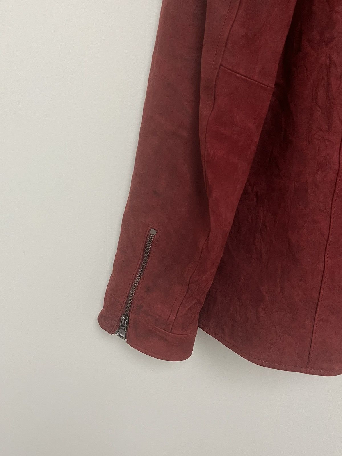 John Varvatos Burnished leather jacket. 38 Size US M / EU 48-50 / 2 - 10 Thumbnail