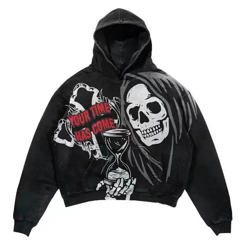 Japanese Brand Kizuki x Mari Black Vintage Pynk Y2k Gothic Hoodie Size US L / EU 52-54 / 3 - 6 Thumbnail