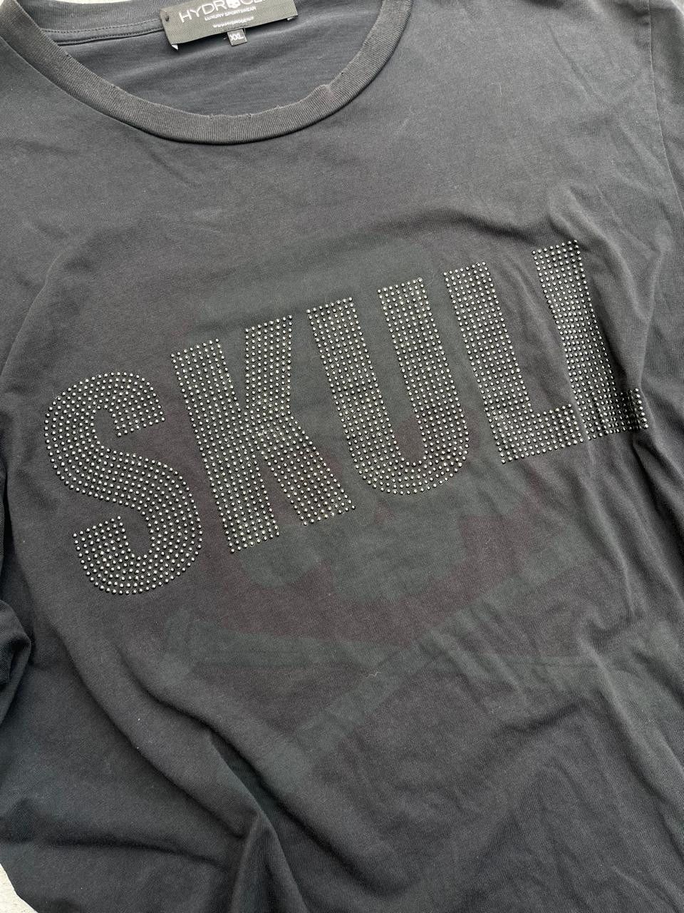 HYDROGEN Hydrogen Black Skuul Tshirt Sportswear Size US S / EU 44-46 / 1 - 3 Thumbnail
