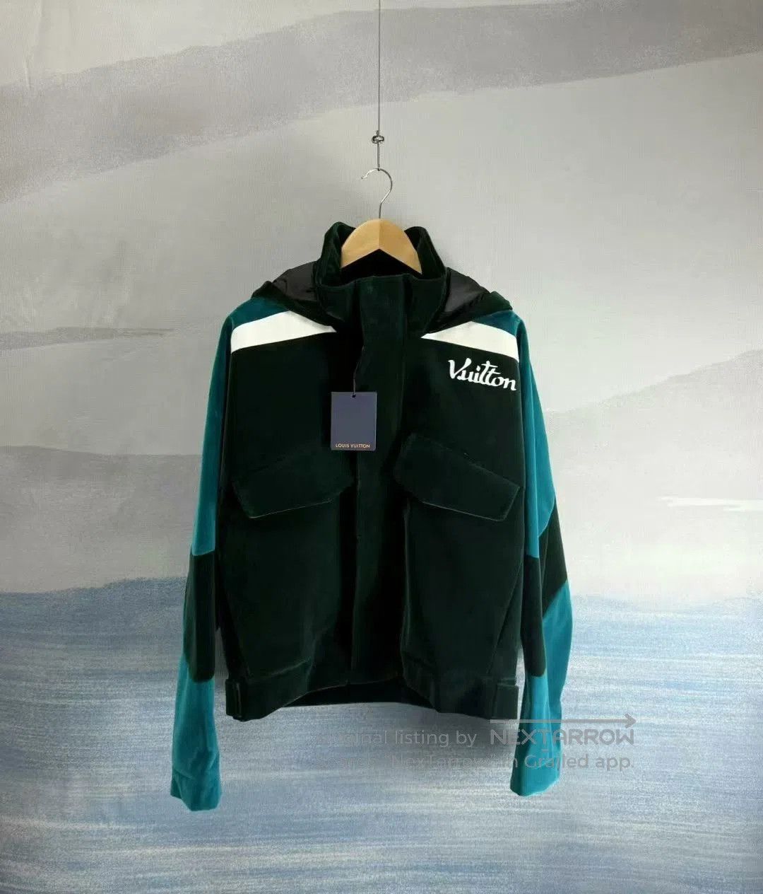 Louis Vuitton louis vuitton lake green windbreaker jacket. Size US XL / EU 56 / 4 - 1 Thumbnail