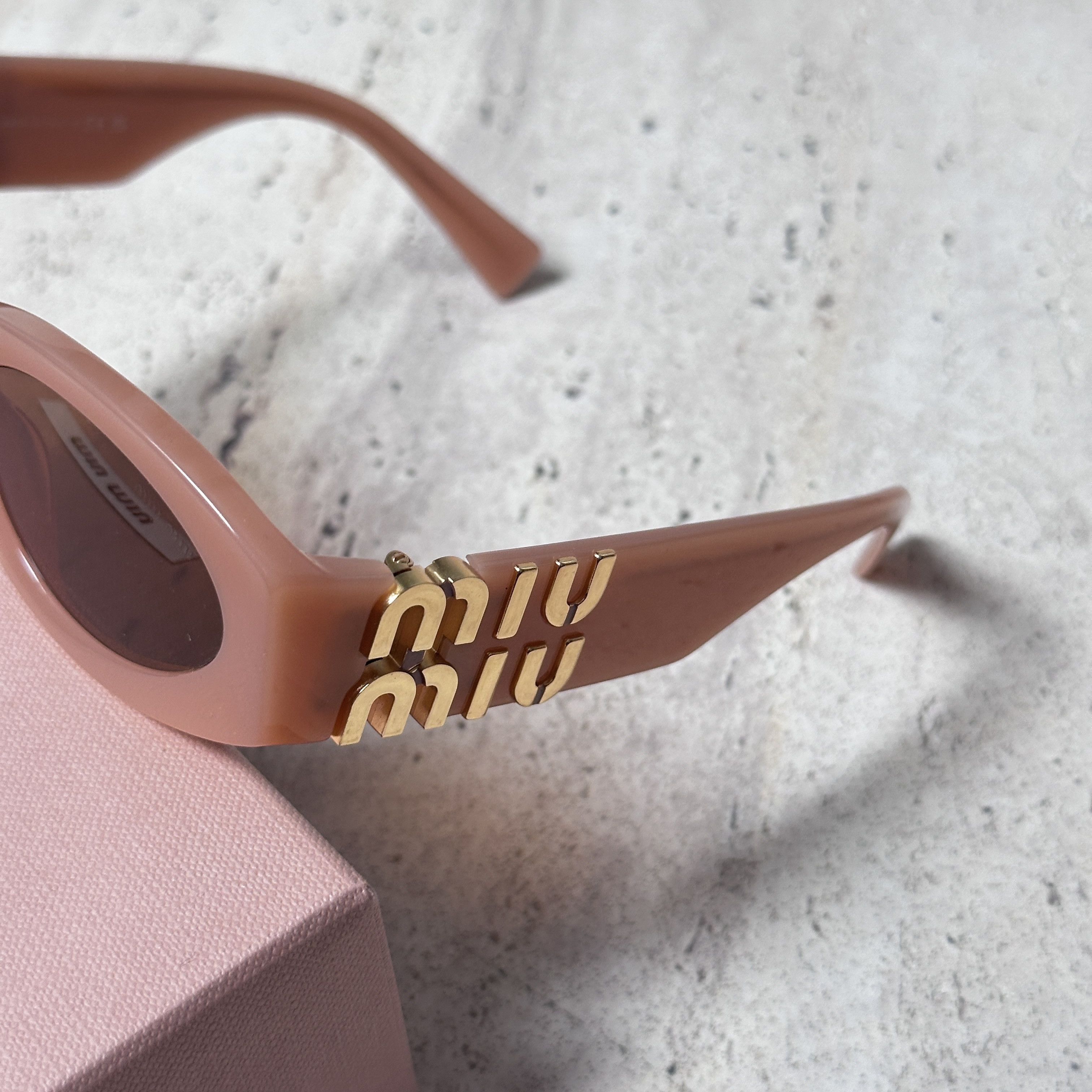 Miu Miu MIU MIU 0MU 11WS 14H2Z1 SUNGLASSES Size ONE SIZE - 3 Thumbnail