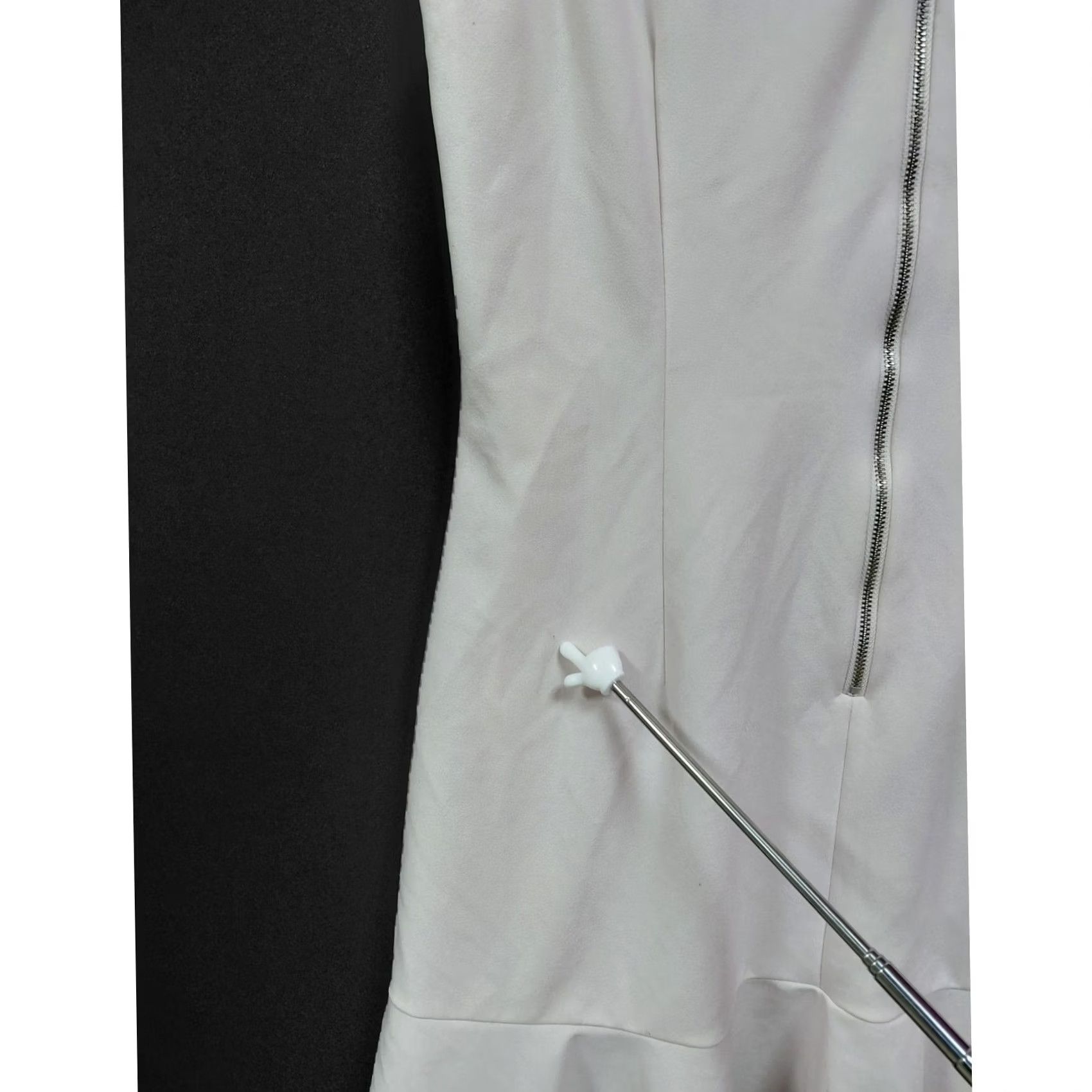 Saks Fifth Avenue Saks Fifth Avenue White Sleeveless Dress Shift Knee Length Women Size 14 Size XL / US 12-14 / IT 48-50 - 5 Thumbnail