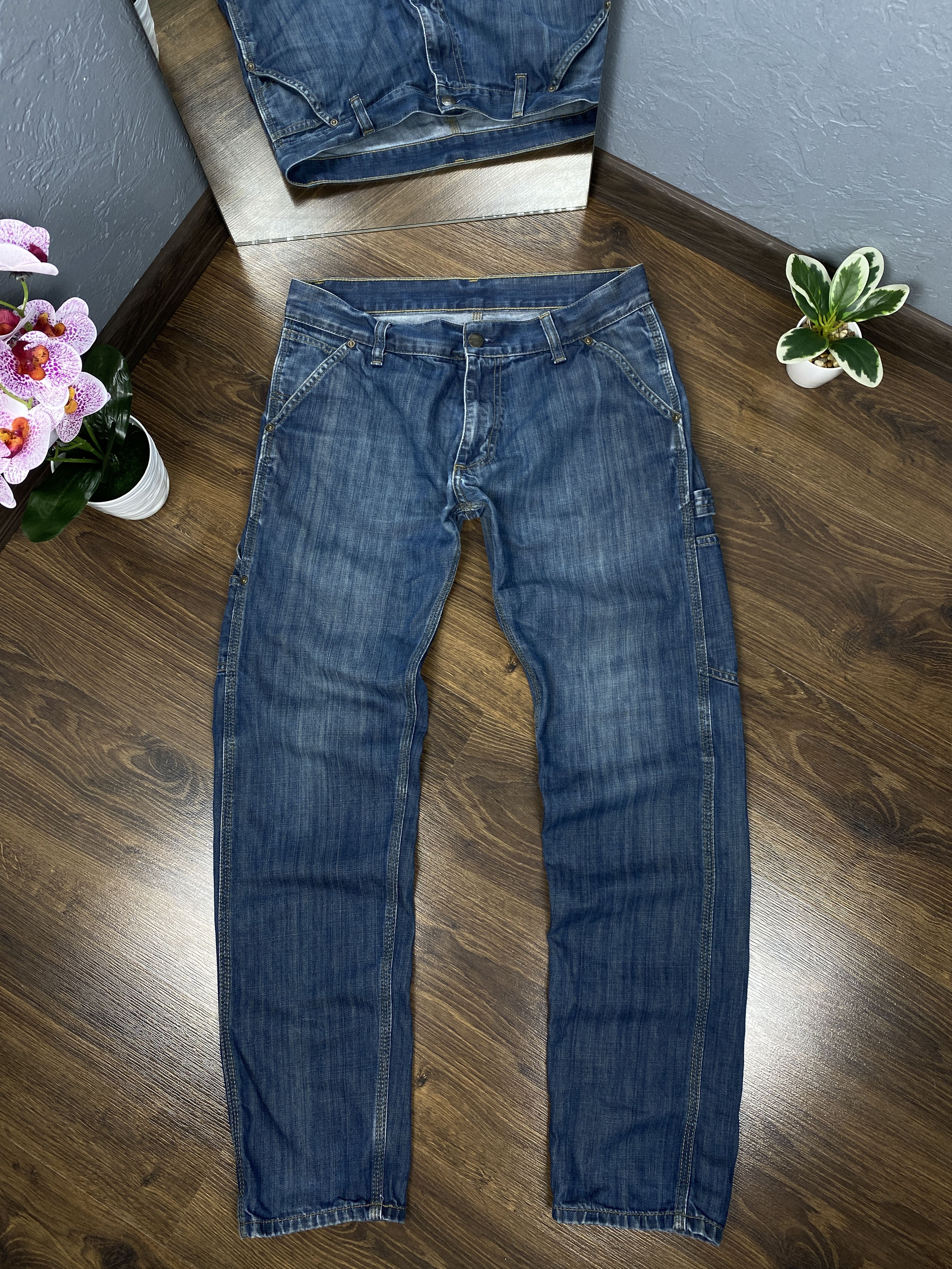Carhartt × Carhartt Wip × Vintage Carhartt Wip Lincoln Single Knee Pants USA Carpenter Size US 30 / EU 46 - 4 Thumbnail