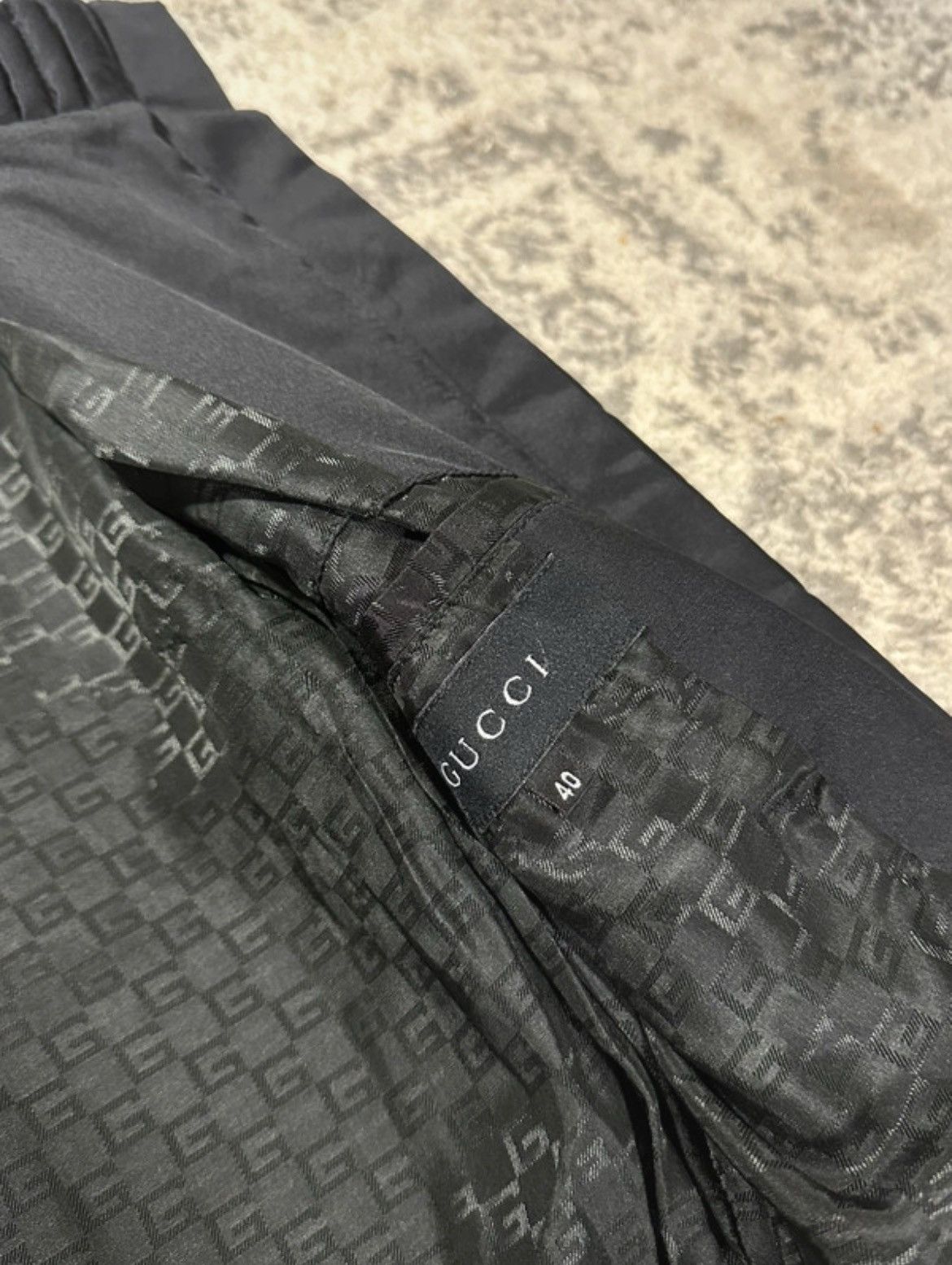 Gucci 2000 Black Quilted Pleated Jacket by Gucci Size S / US 4 / IT 40 - 7 Thumbnail