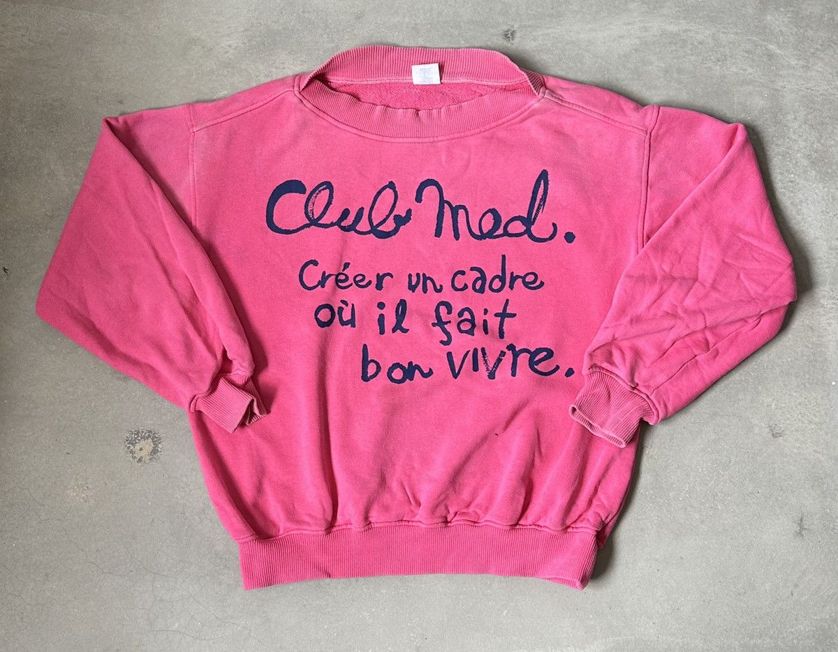 Vintage VINTAGE CLUB MED SWEATSHIRT Size US L / EU 52-54 / 3 - 1 Thumbnail
