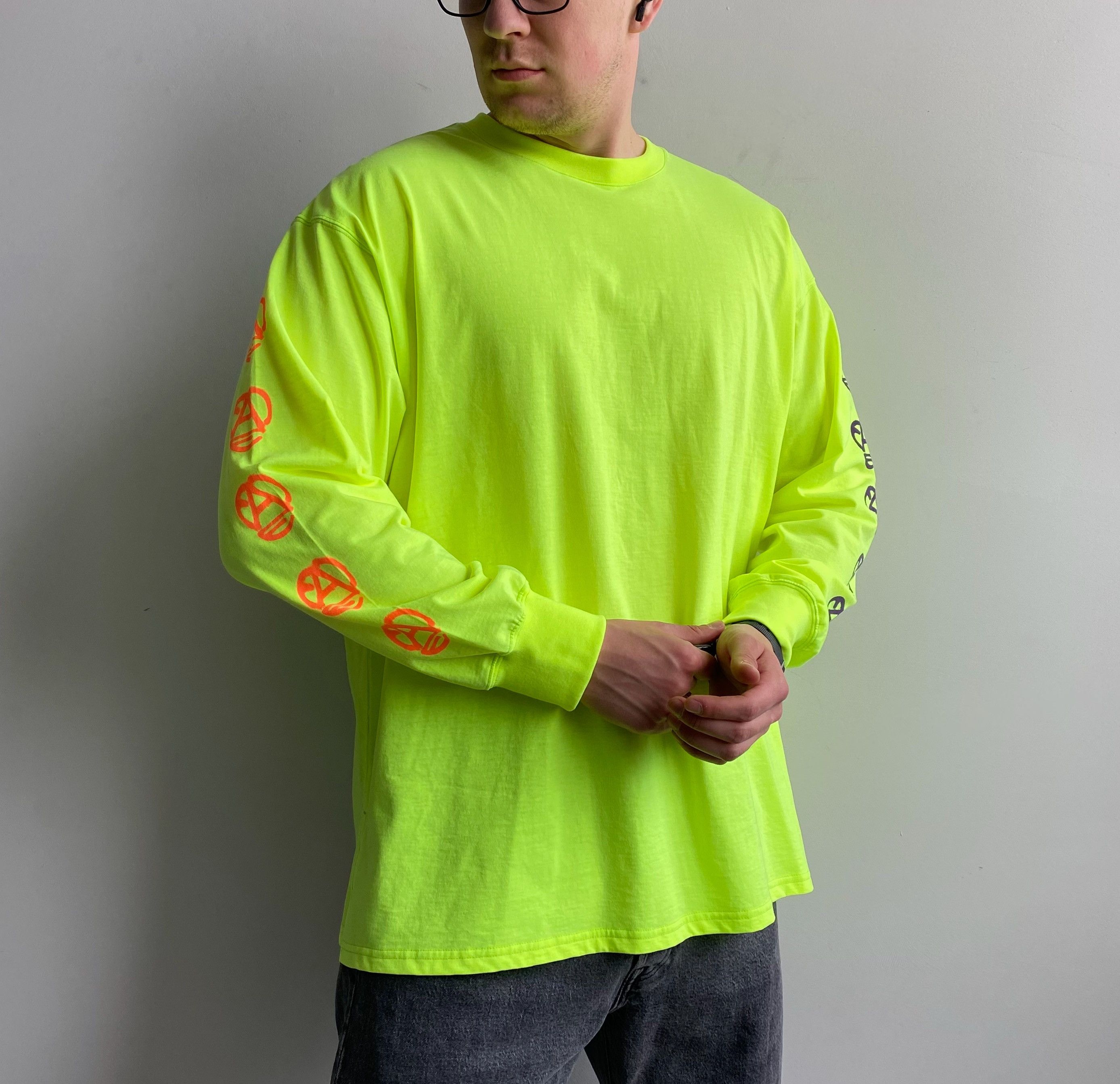 Facetasm FACETASM Neon Long Sleeve Tee Bundle Size 4 Made In Japan Size US XL / EU 56 / 4 - 4 Thumbnail