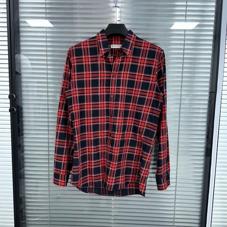 Givenchy Givenchy Size 39Checkered shirt 2506-Nextarrow Size US XL / EU 56 / 4 - 1 Thumbnail